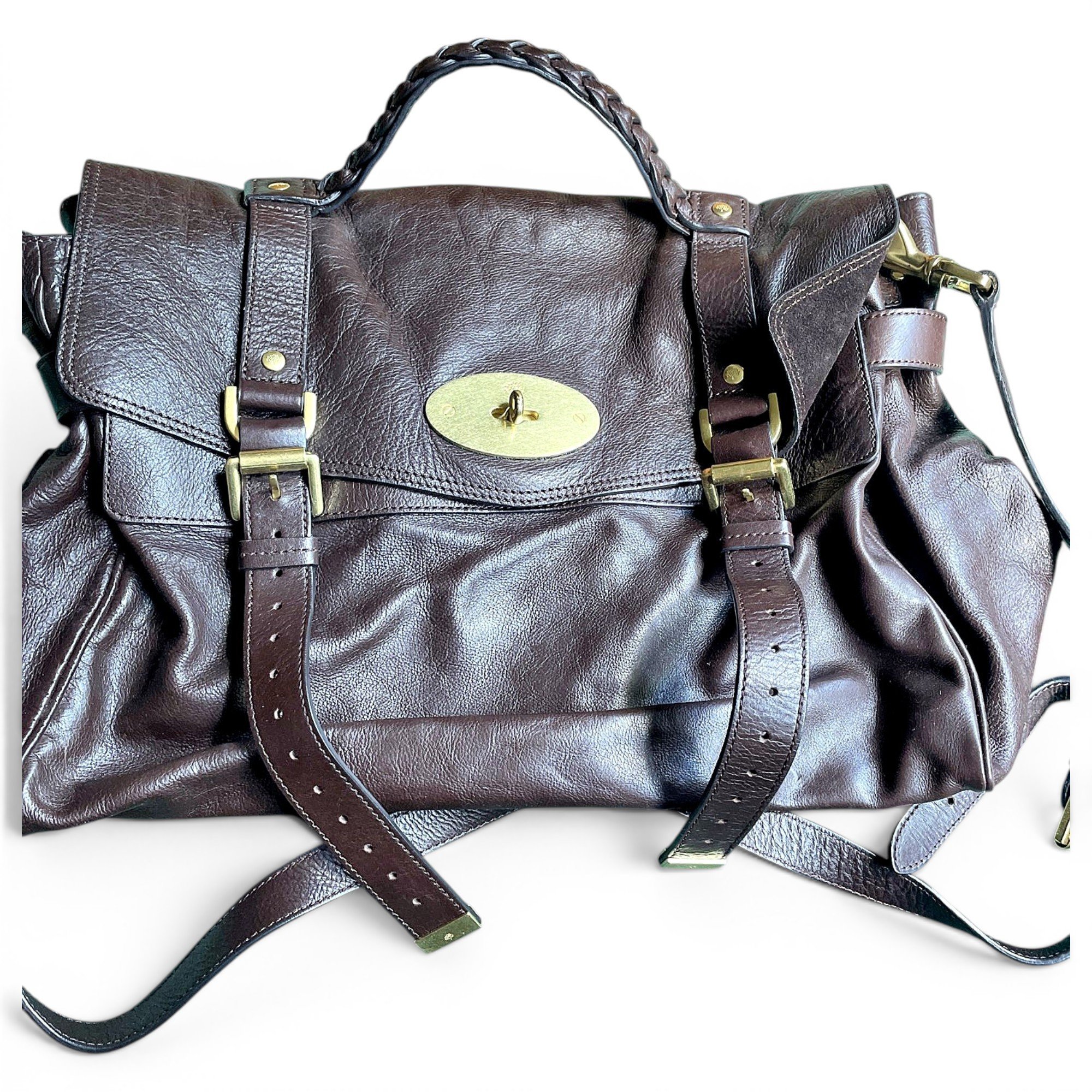 Alexa leather handbag
