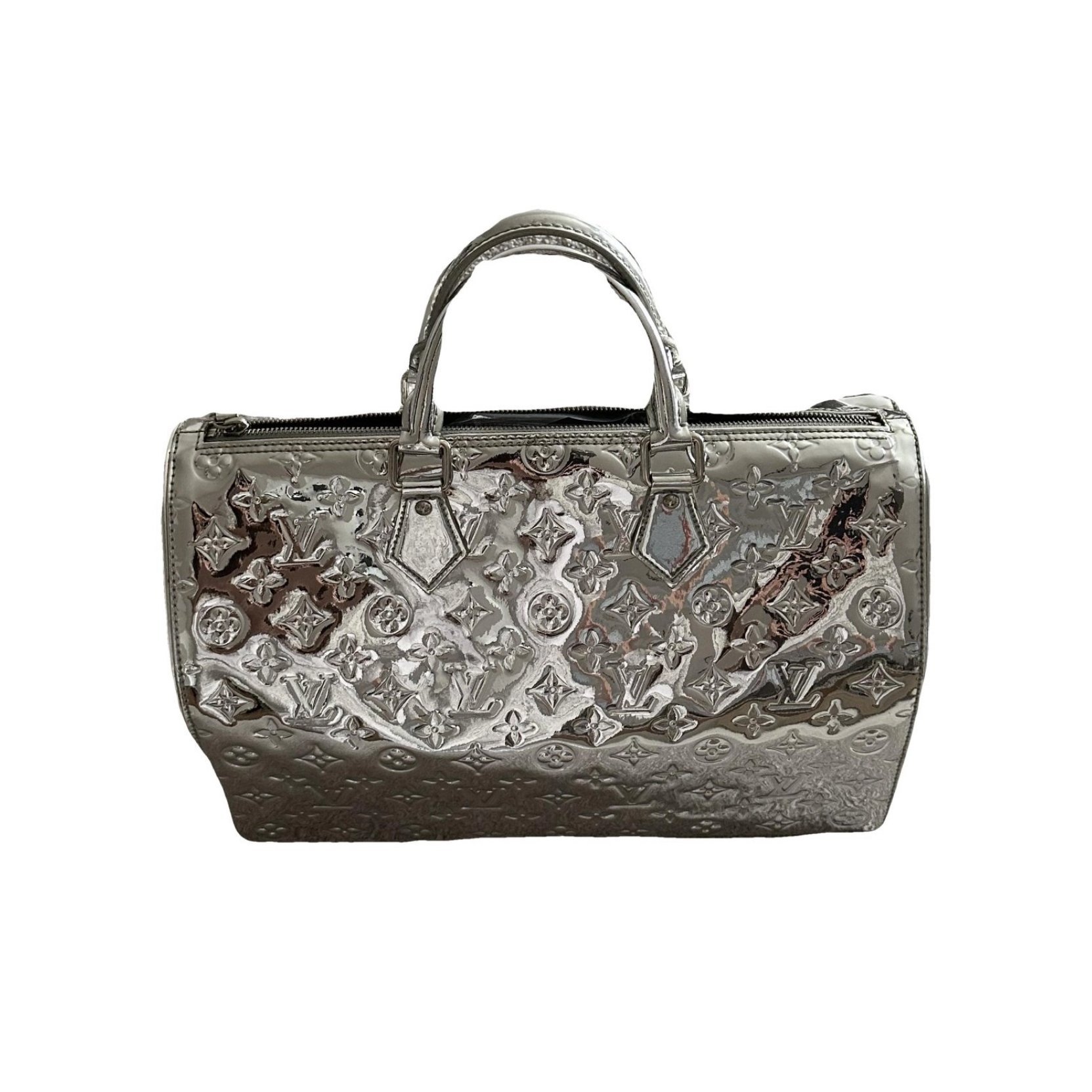 Speedy leather handbag