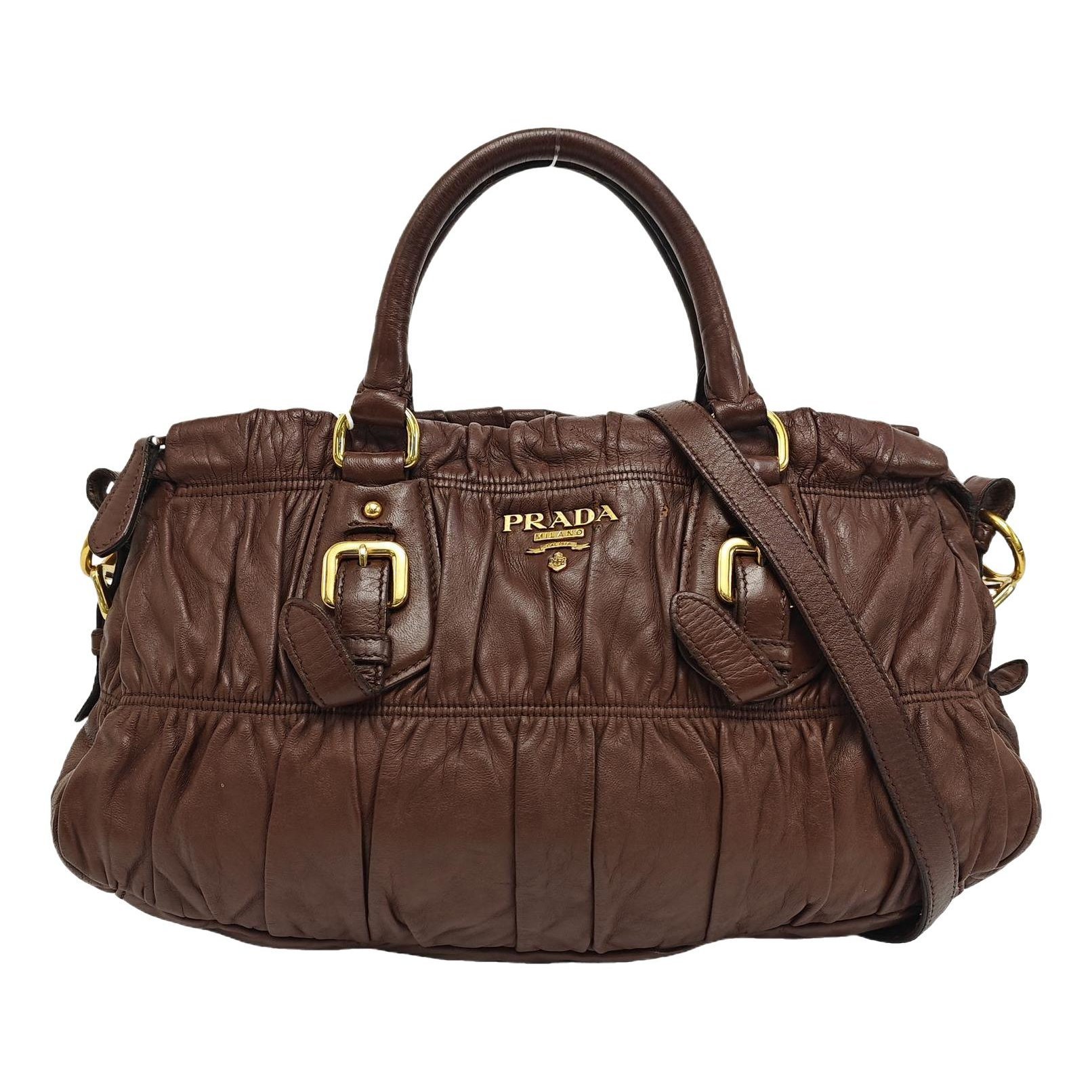 Galleria leather handbag