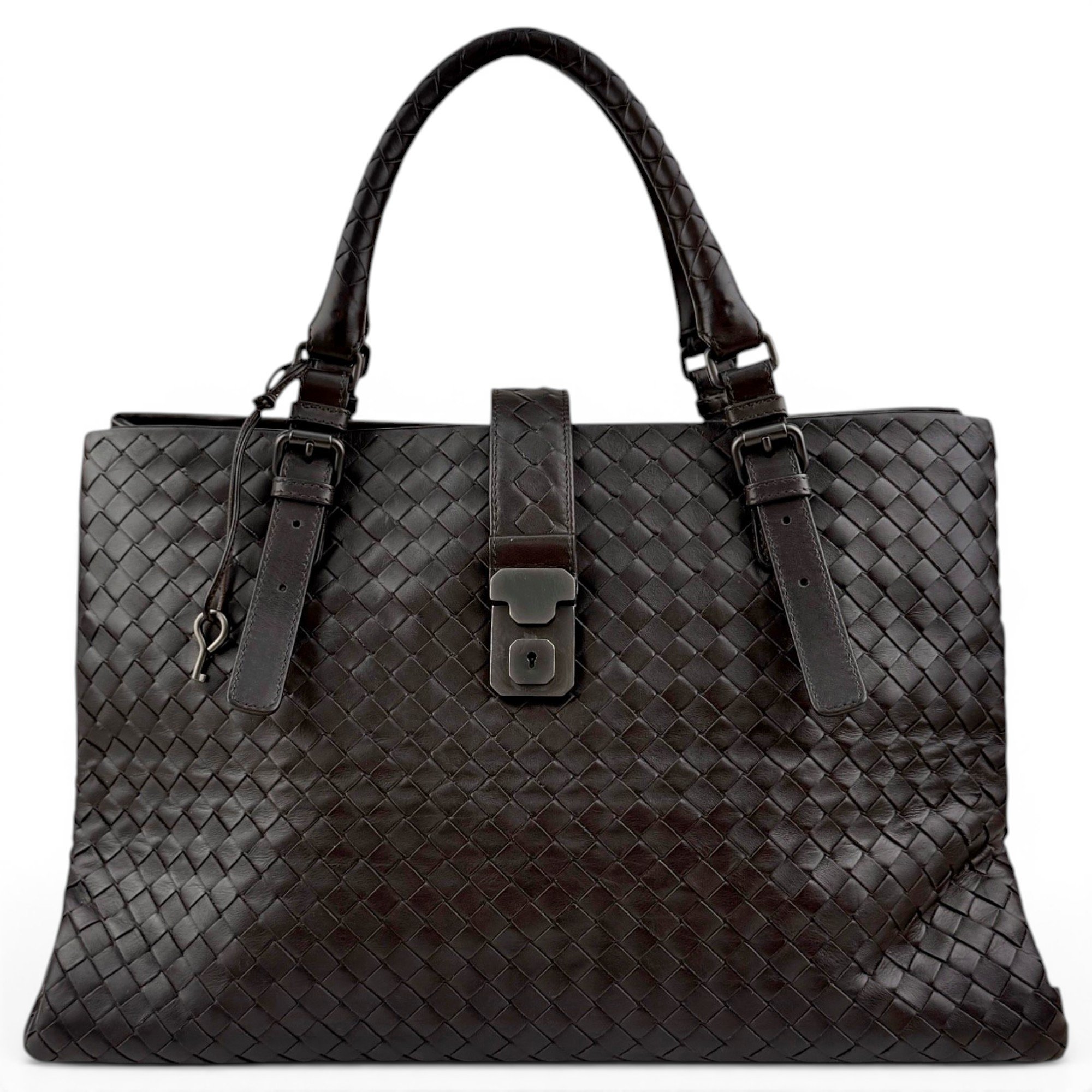 Roma leather handbag