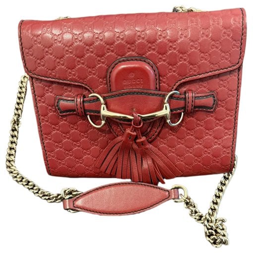 Emily leather crossbody bag