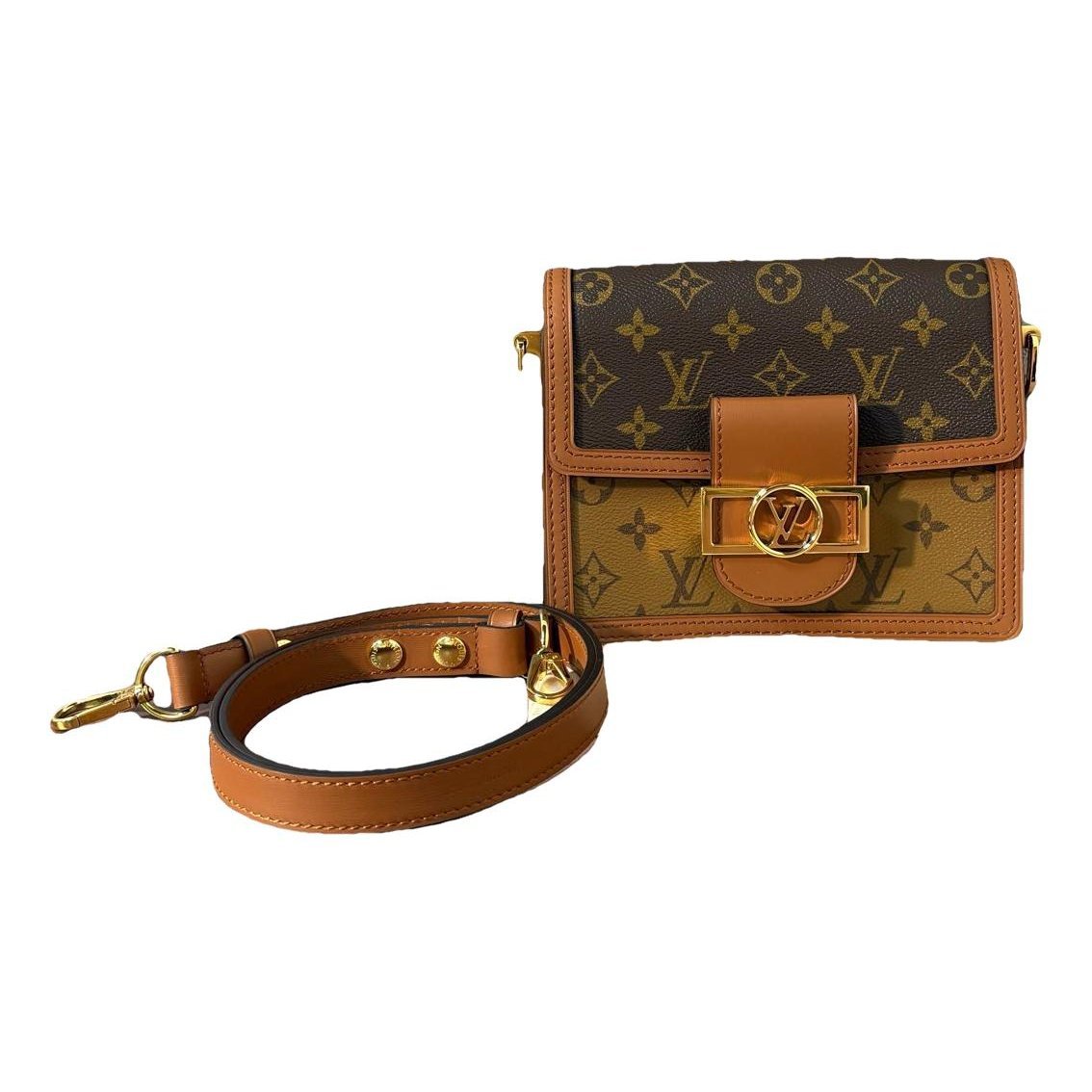 Dauphine leather handbag