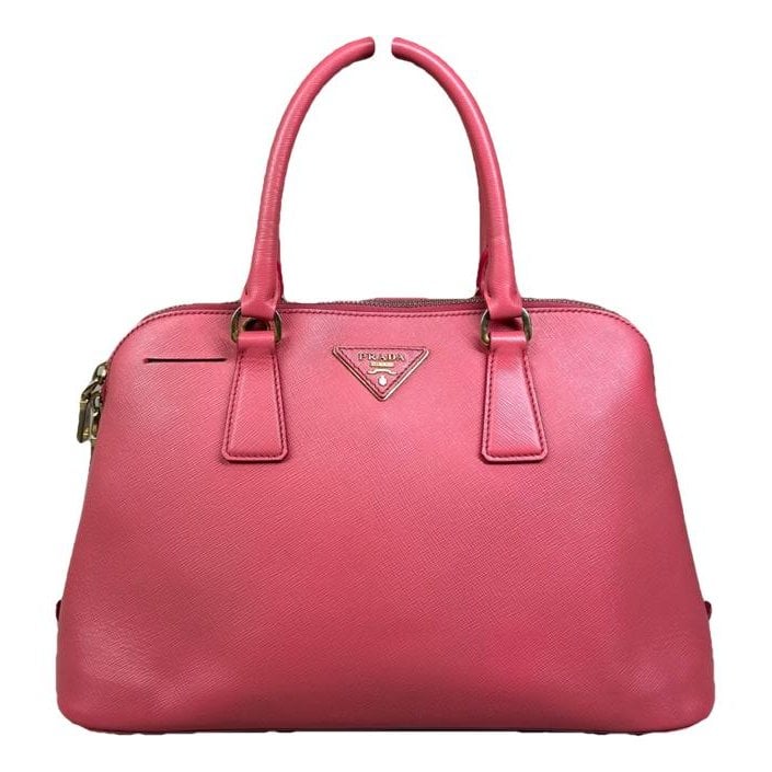 Promenade leather handbag