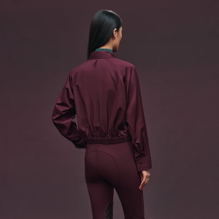 Rouge Bordeaux Shirt Jacket