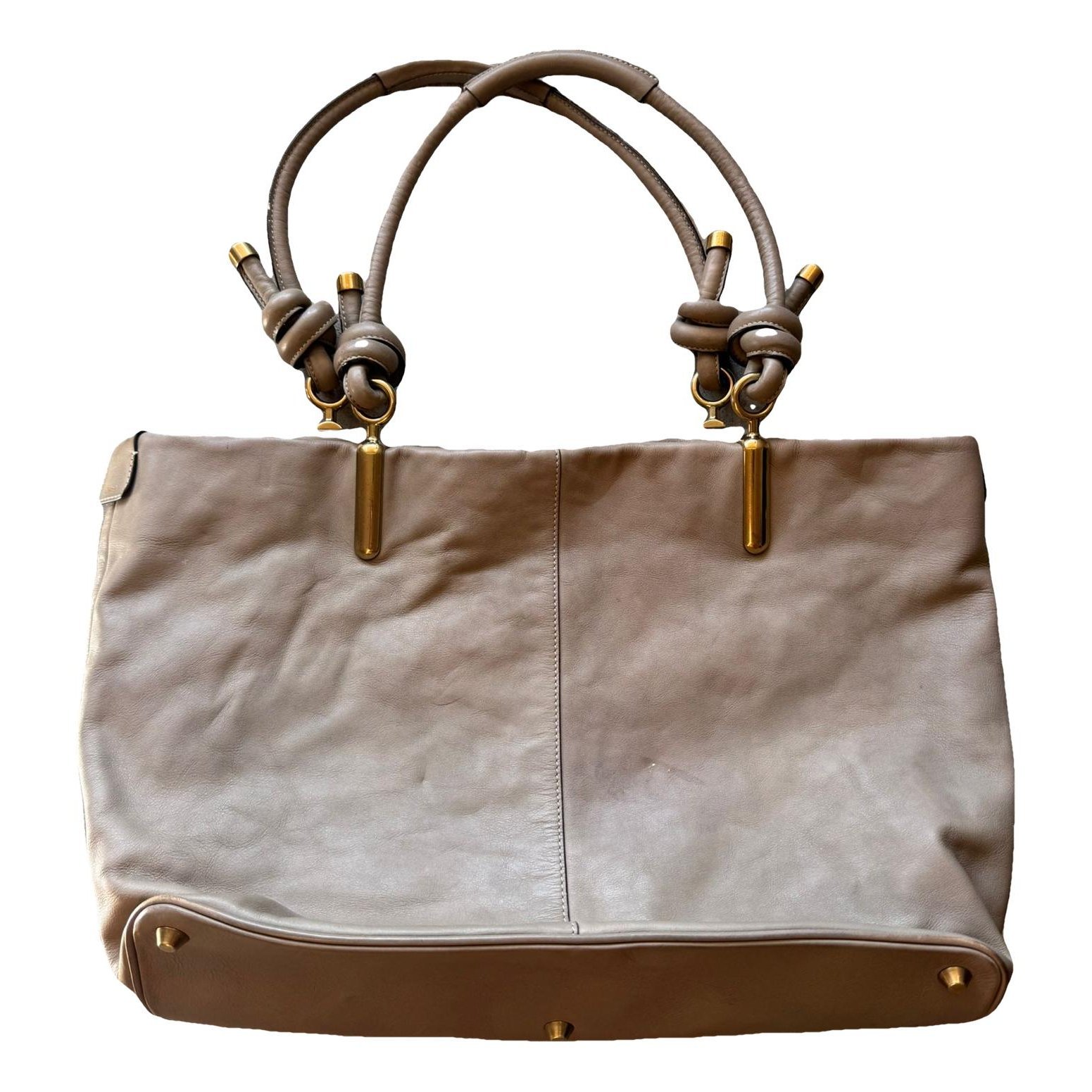 Leather handbag