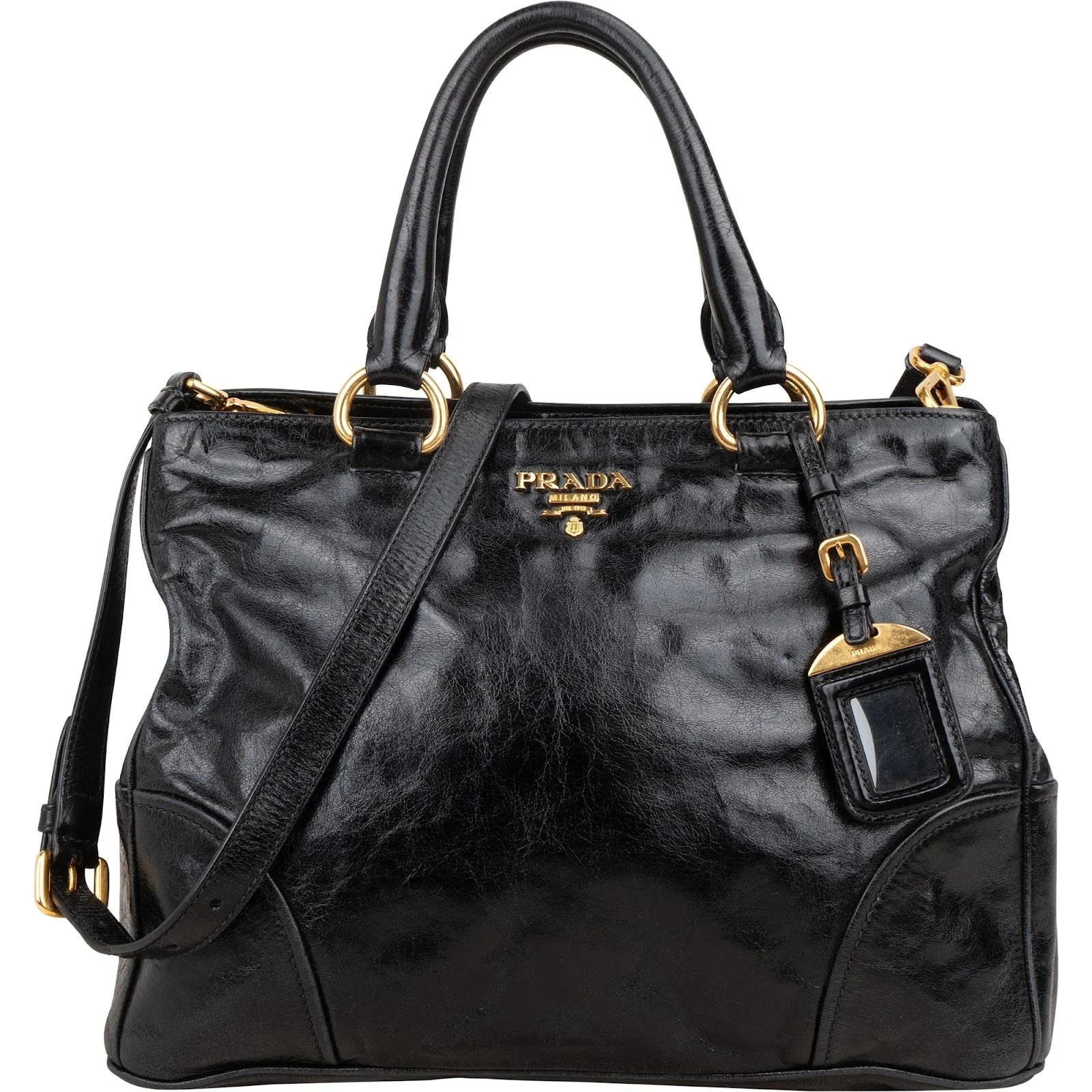 Galleria leather handbag