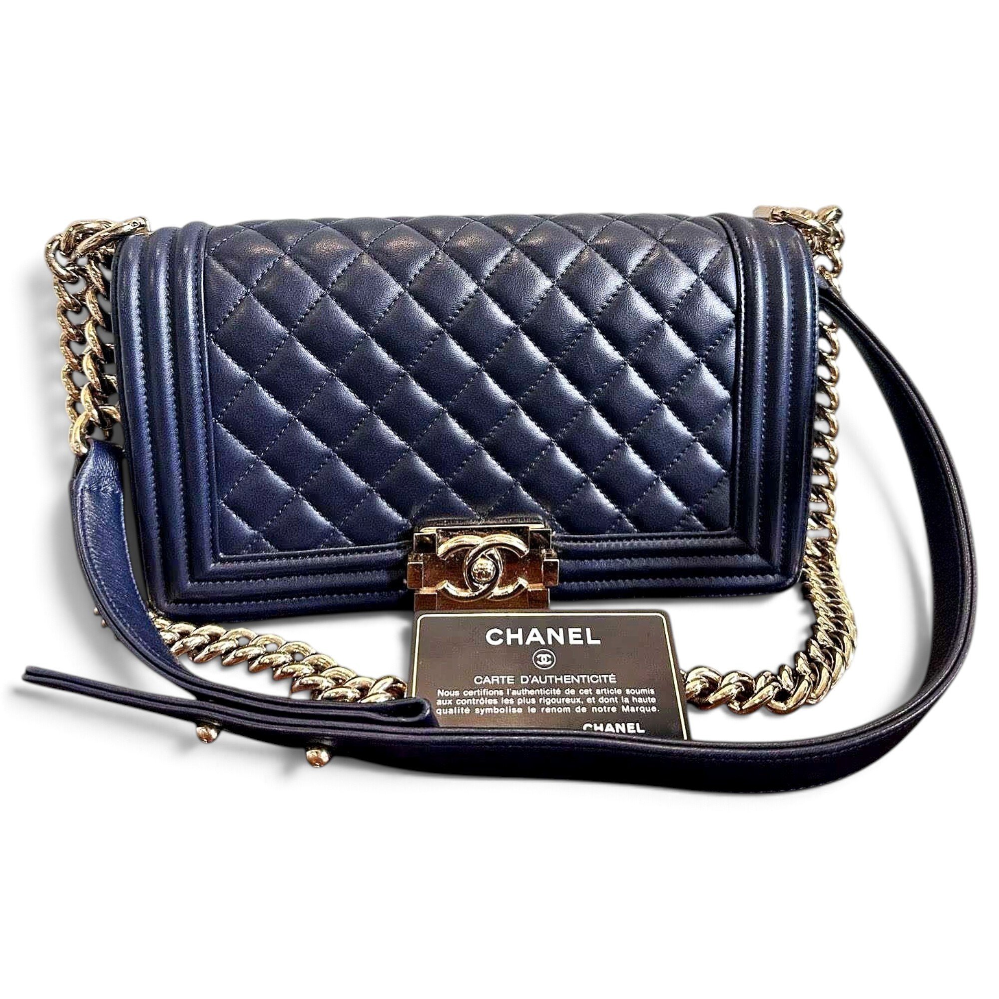 Boy leather handbag