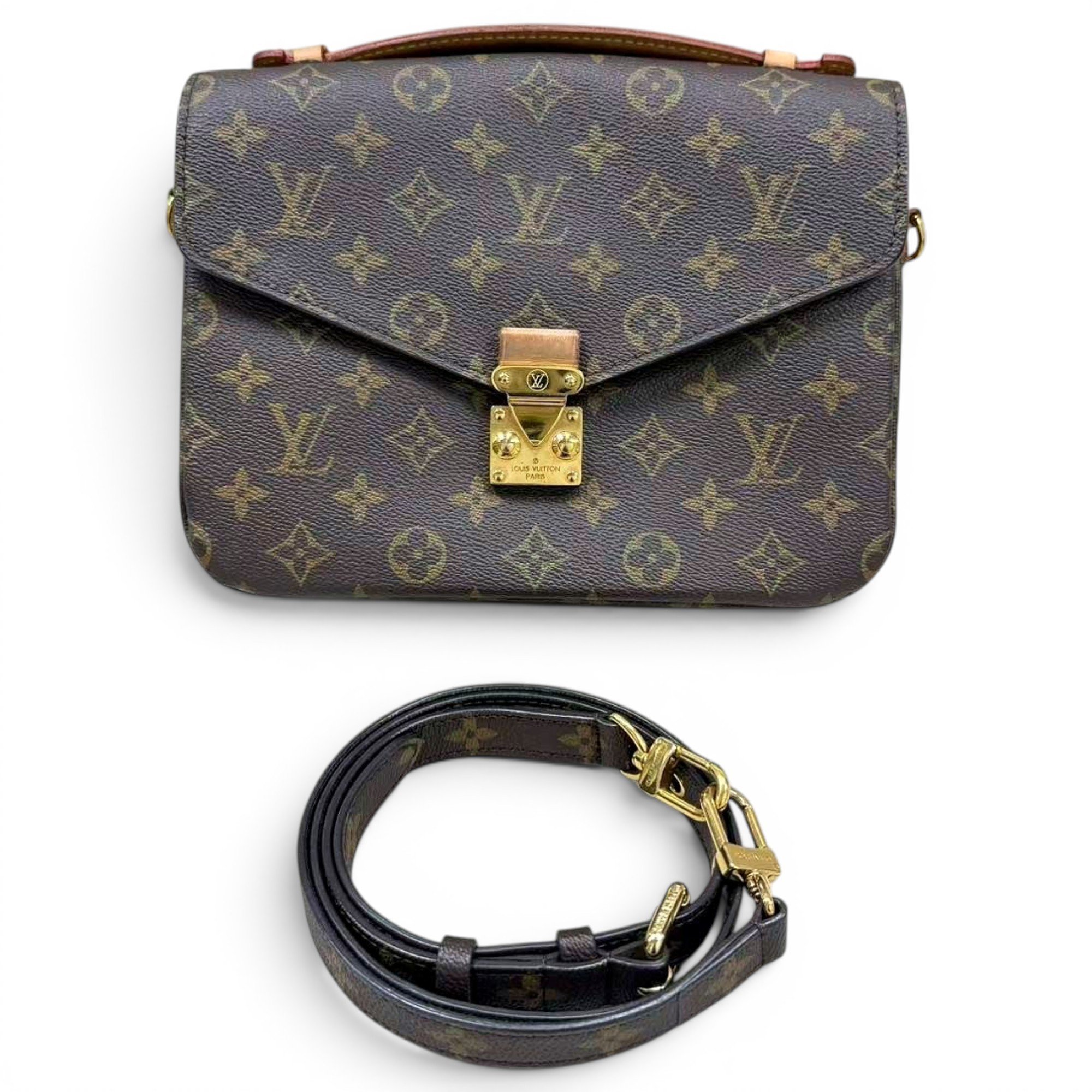 Metis leather crossbody bag