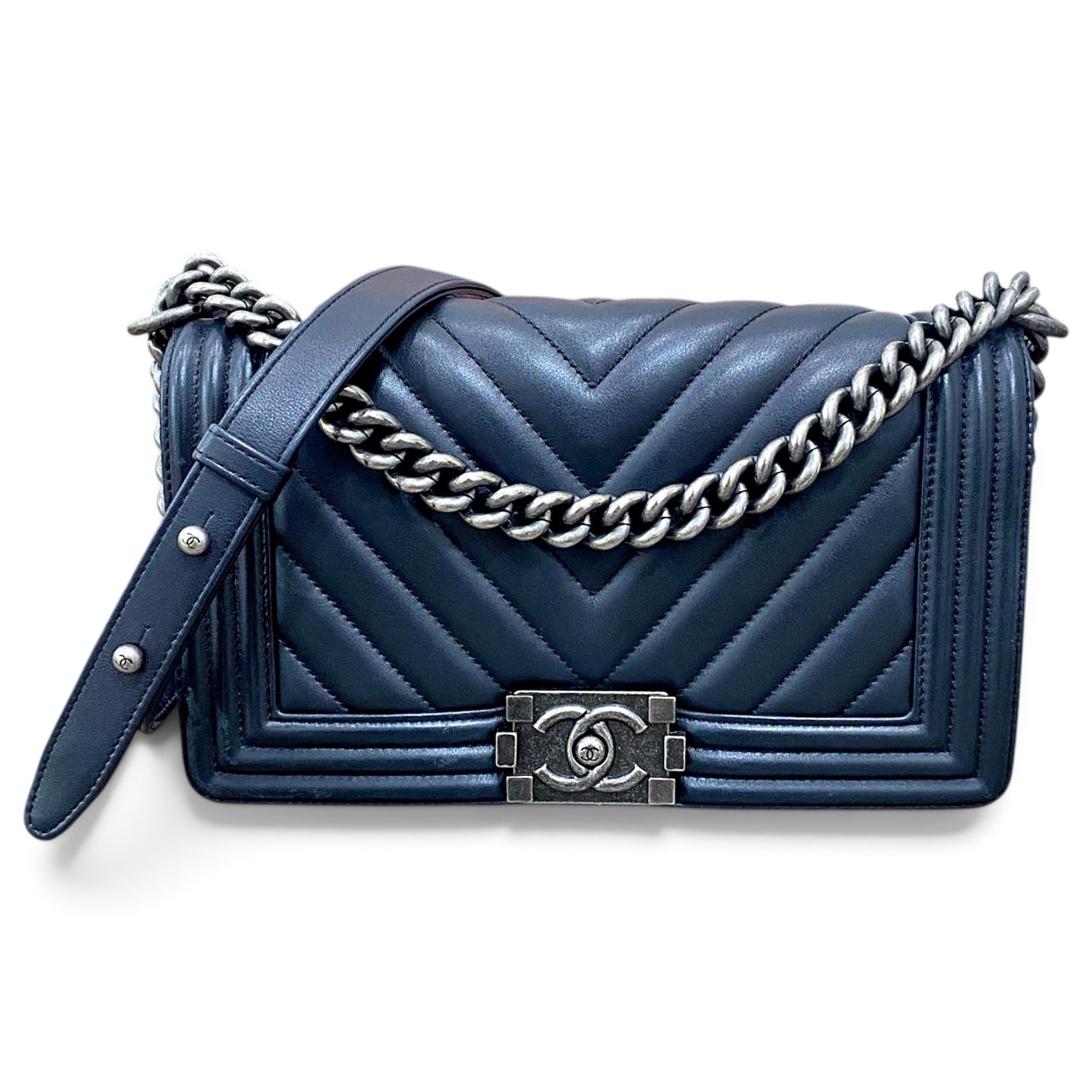 Boy leather handbag
