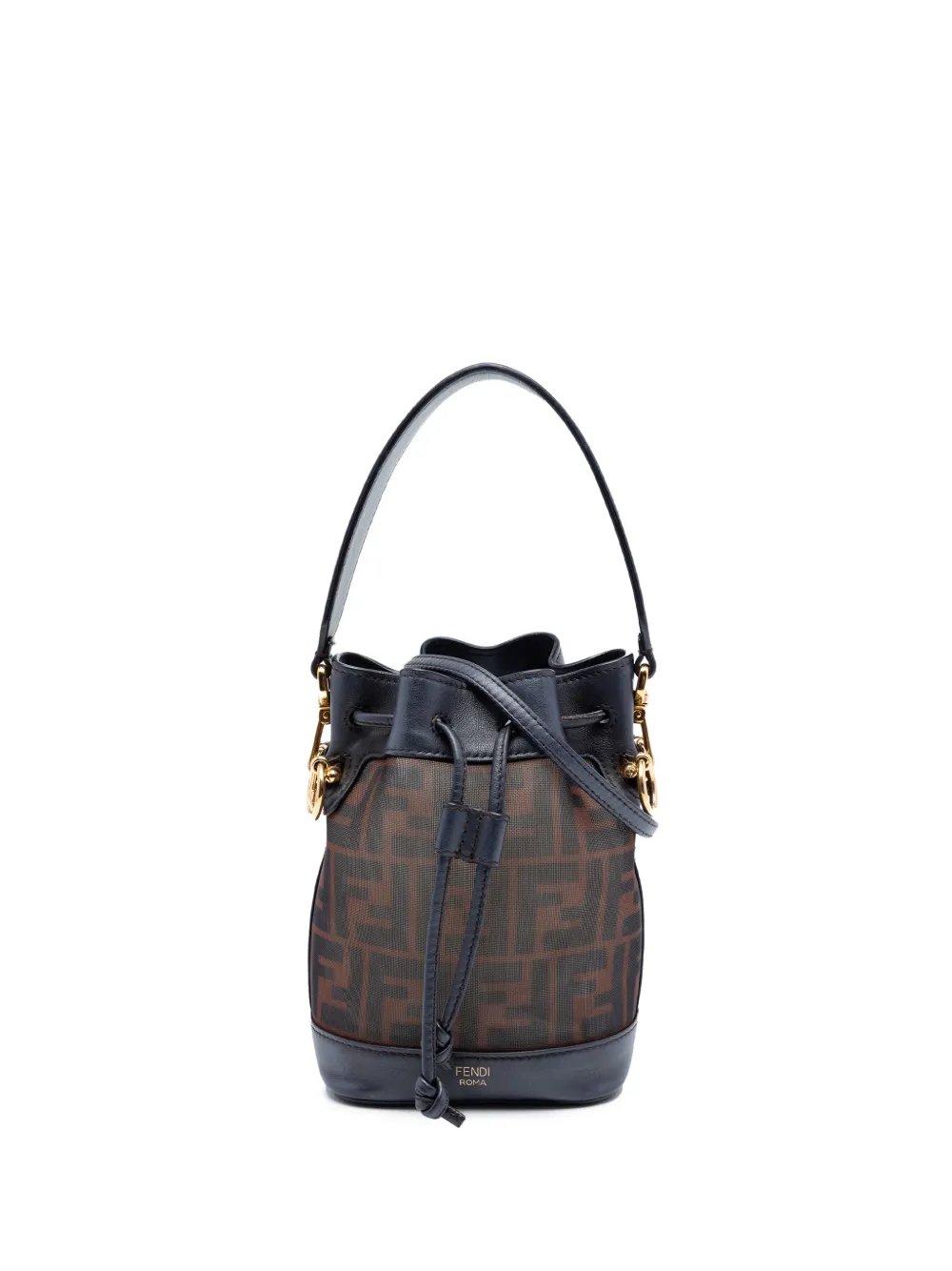 2010-2026 Mini Zucca Mesh Mon Tresor Bucket Bag satchel