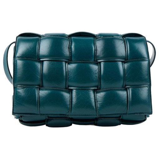 Cassette Padded leather crossbody bag