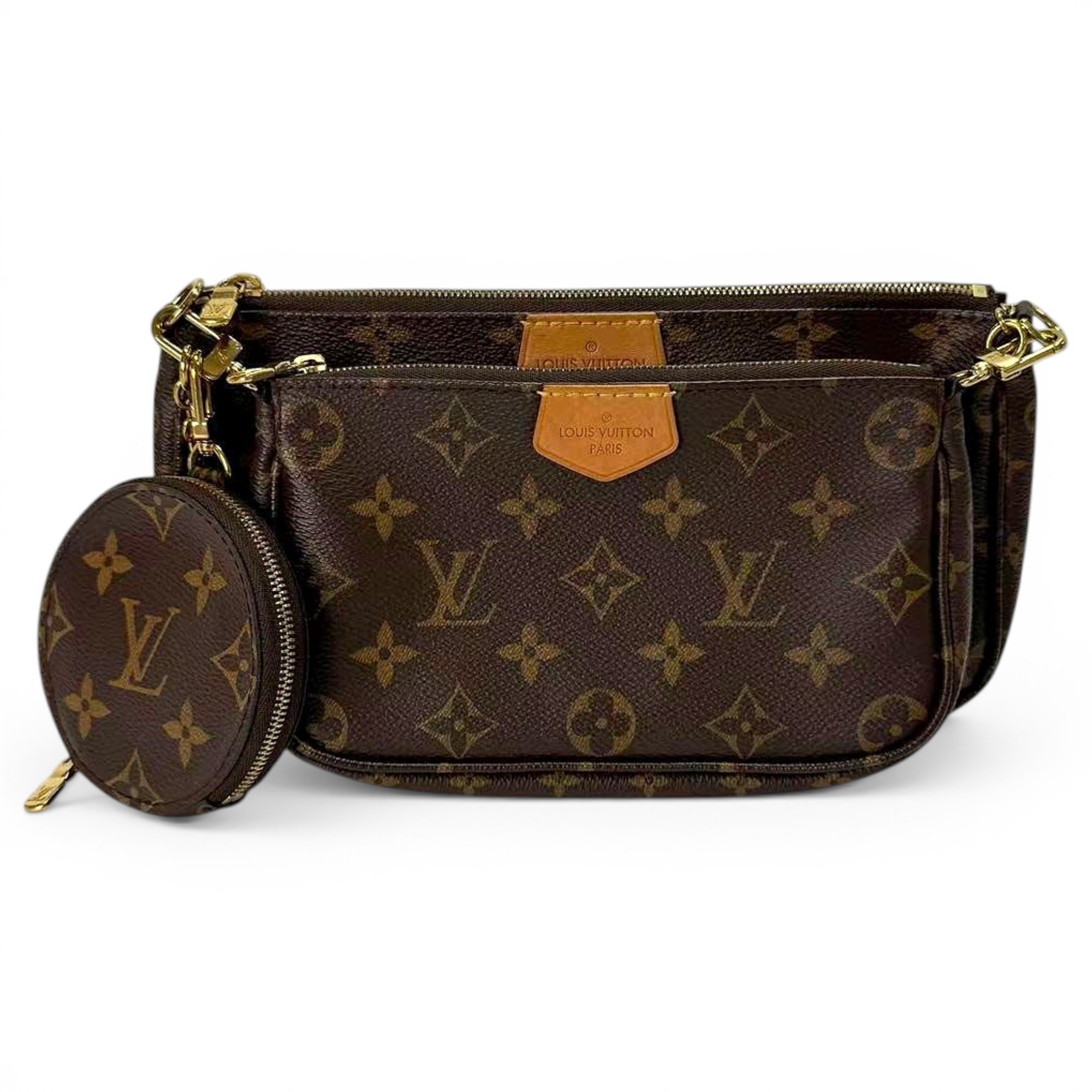 Multi Pochette Accessoires leather crossbody bag