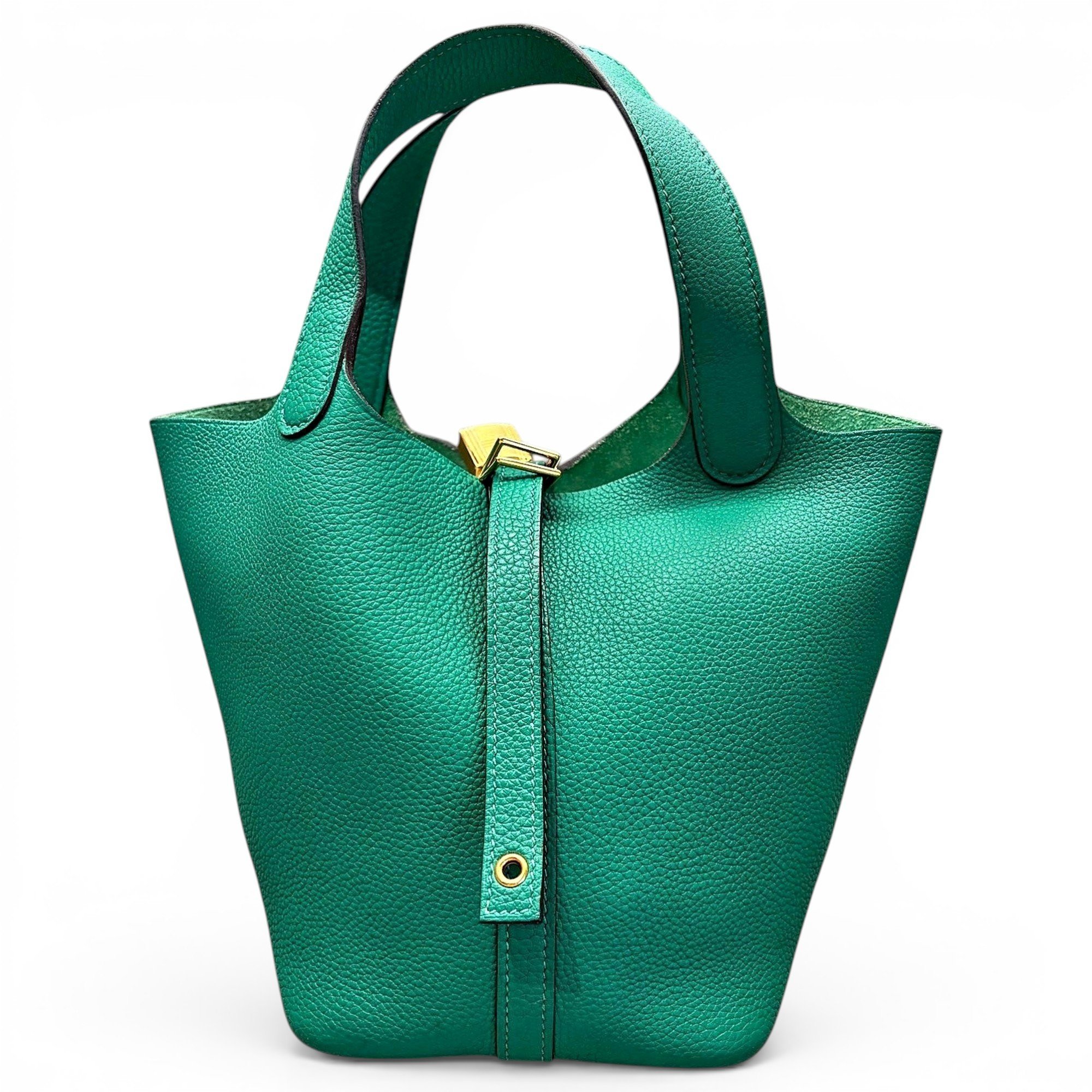 Picotin leather handbag