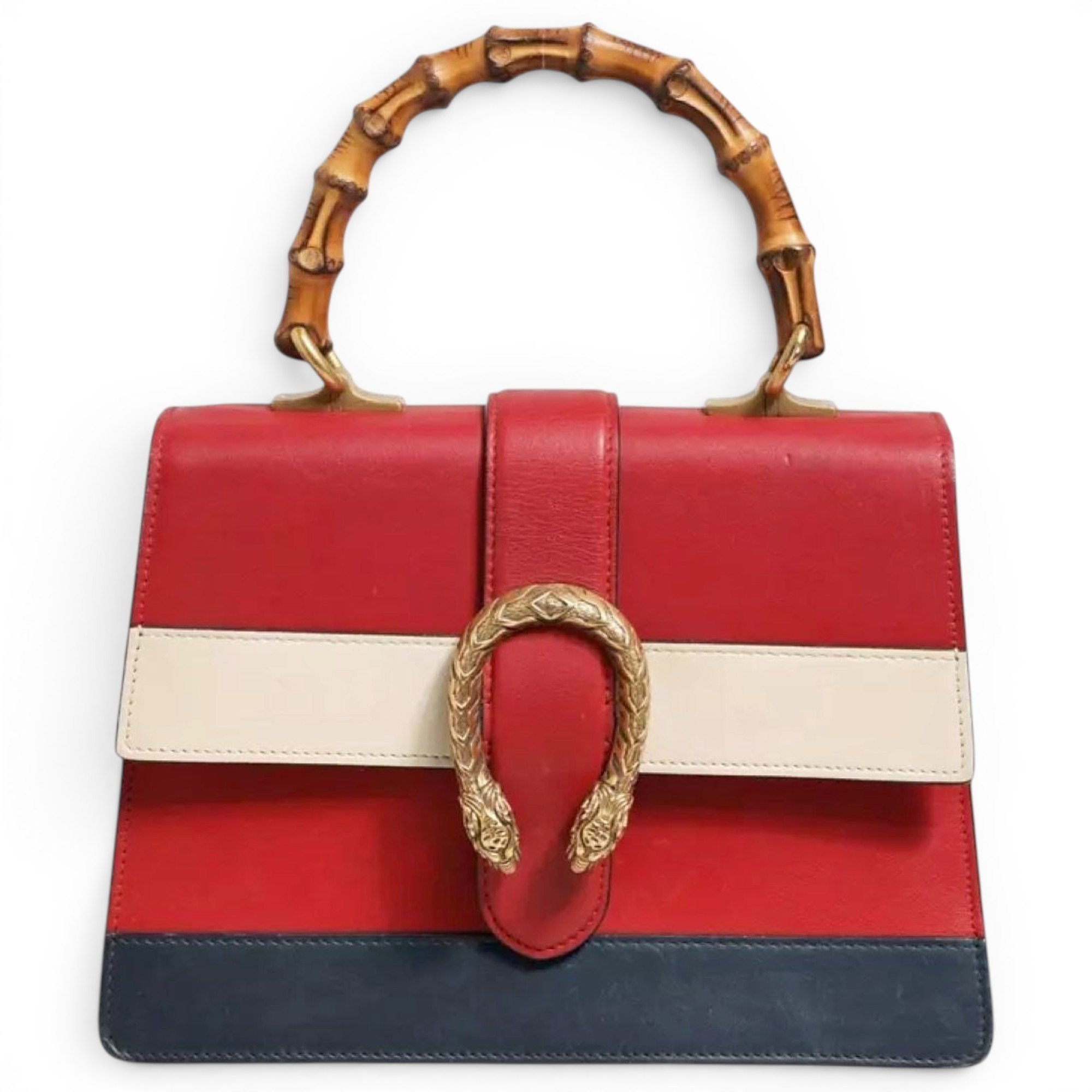 Dionysus Bamboo leather handbag