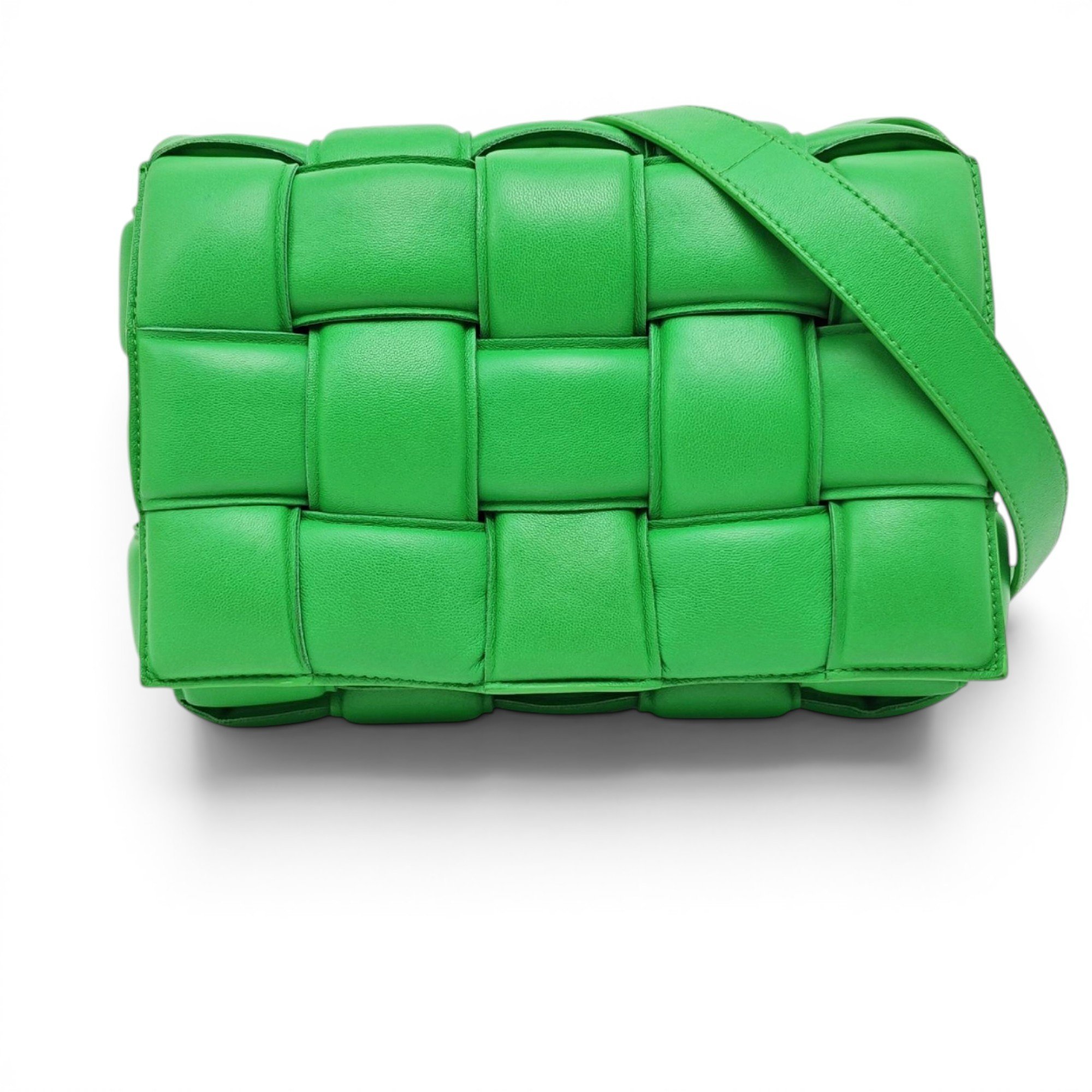 Cassette Padded leather crossbody bag