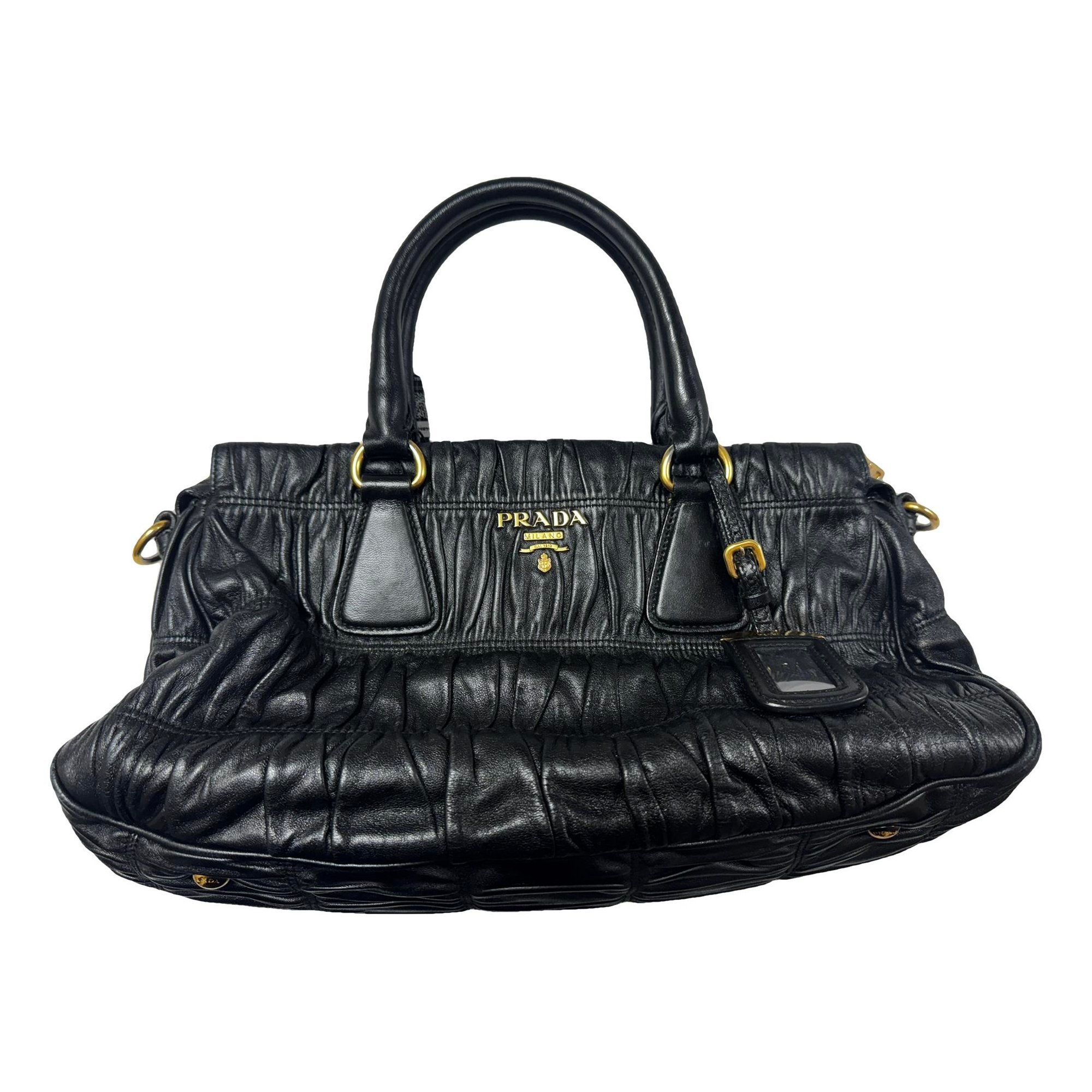 Leather tote
