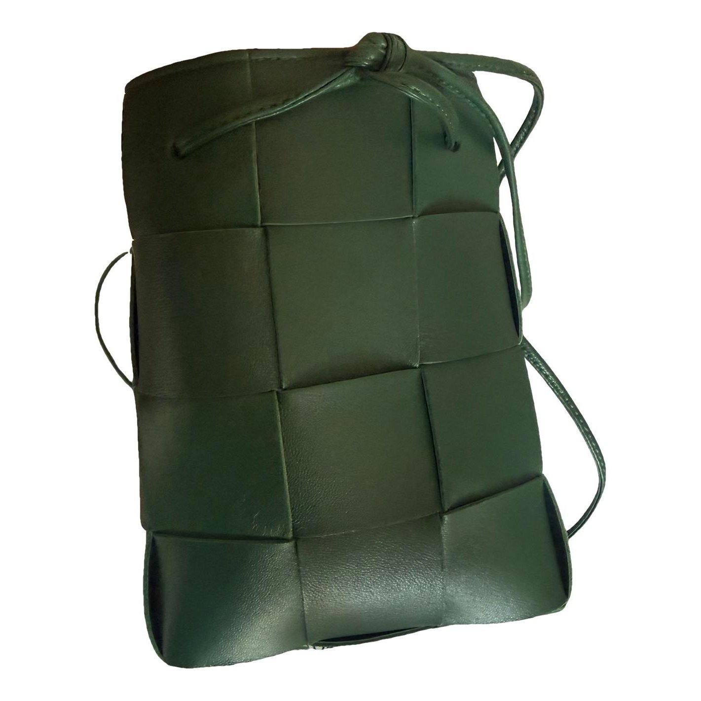 Cassette Bucket leather handbag