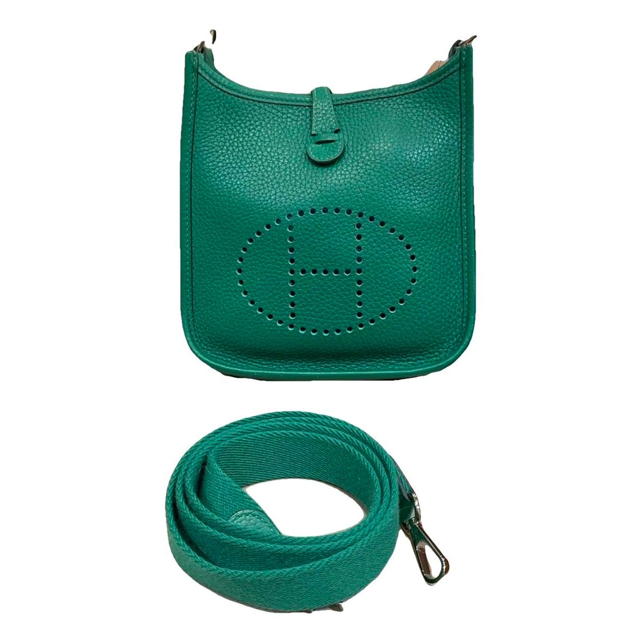 Evelyne leather handbag