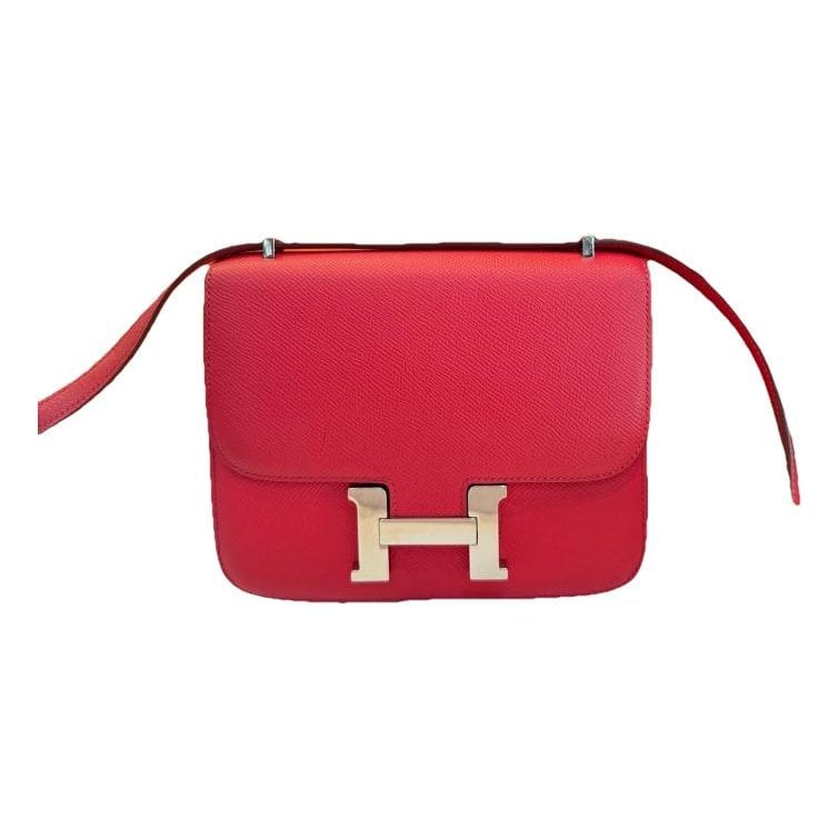 Constance leather crossbody bag