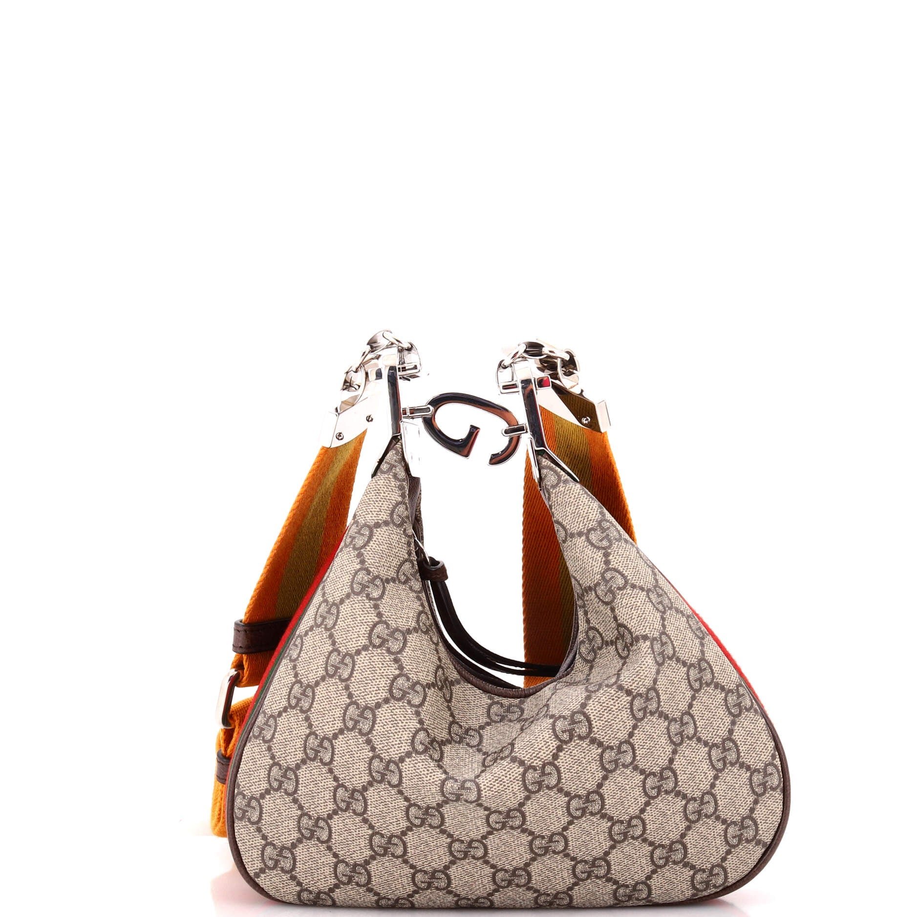 Attache Shoulder Bag GG Coated Canvas Small