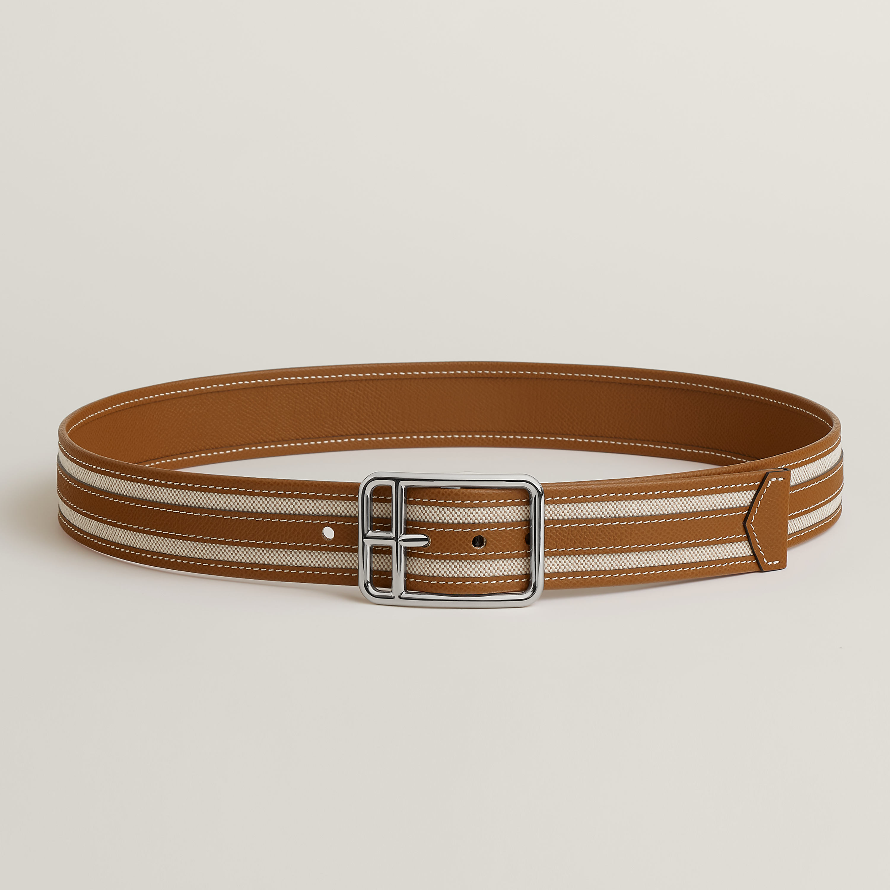 Half Cod Riviera 38 reversible leather belt