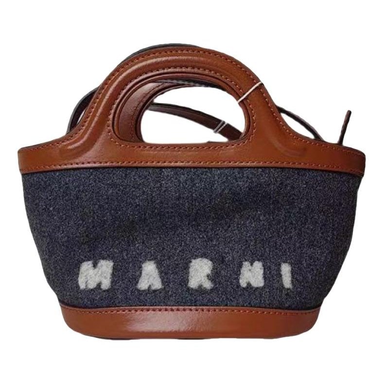 Tropicalia wool handbag