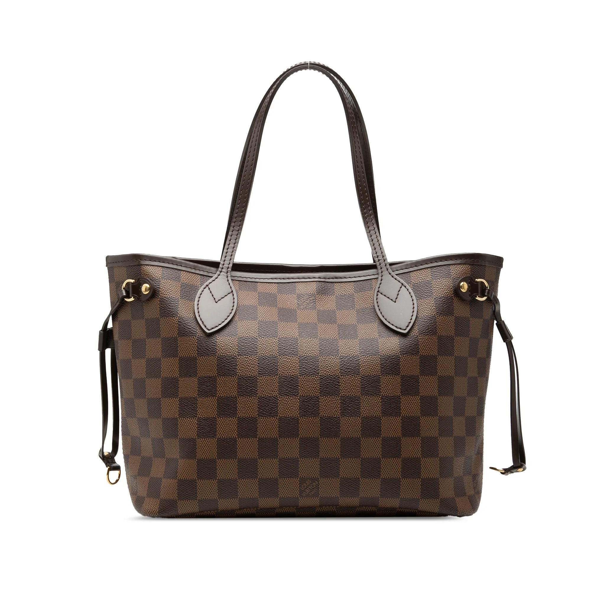 Neverfull leather handbag