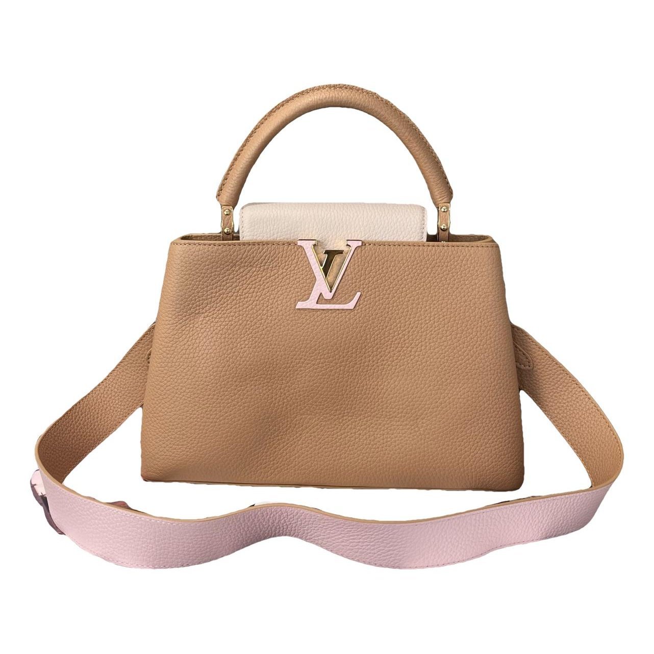 Capucines leather handbag