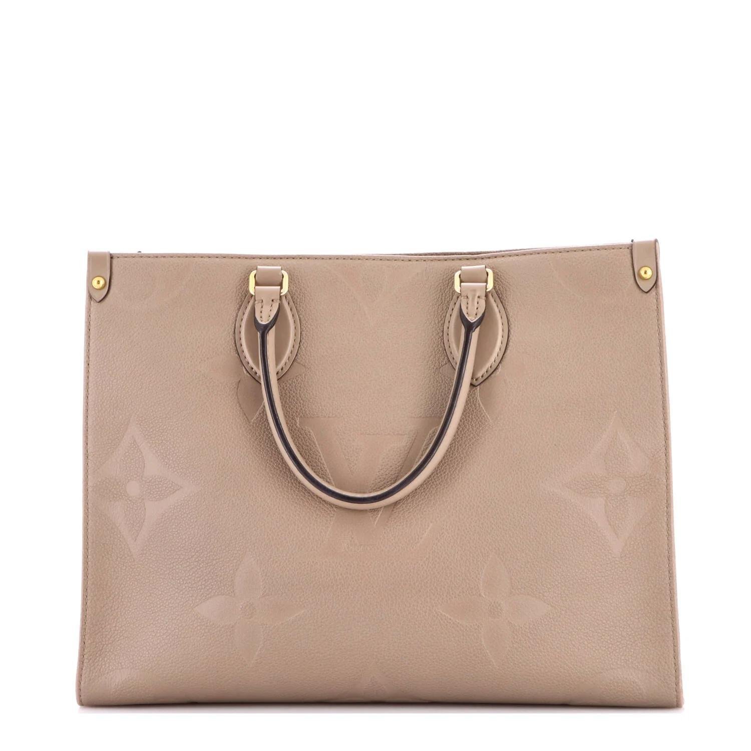 Leather tote