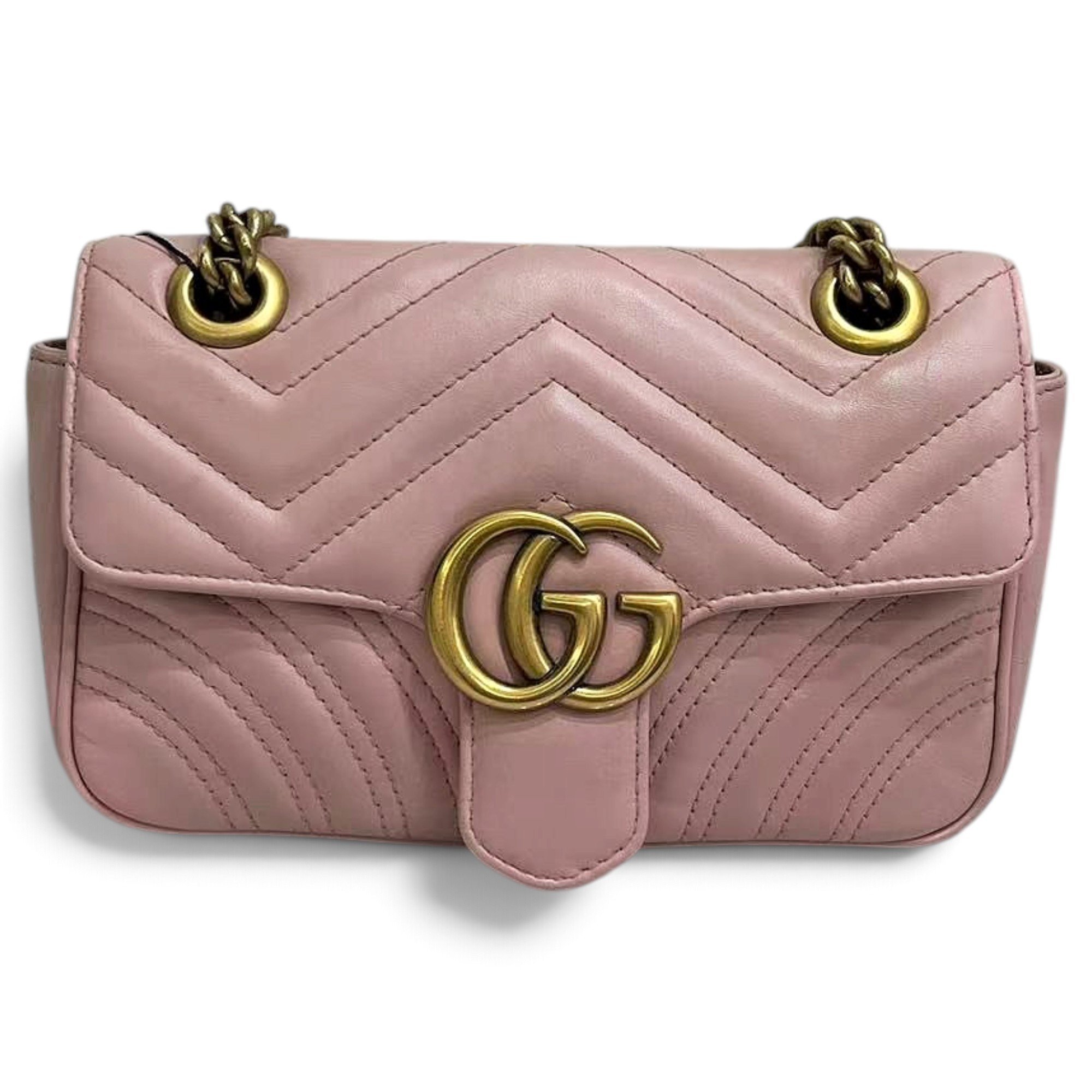 GG Marmont Flap leather handbag
