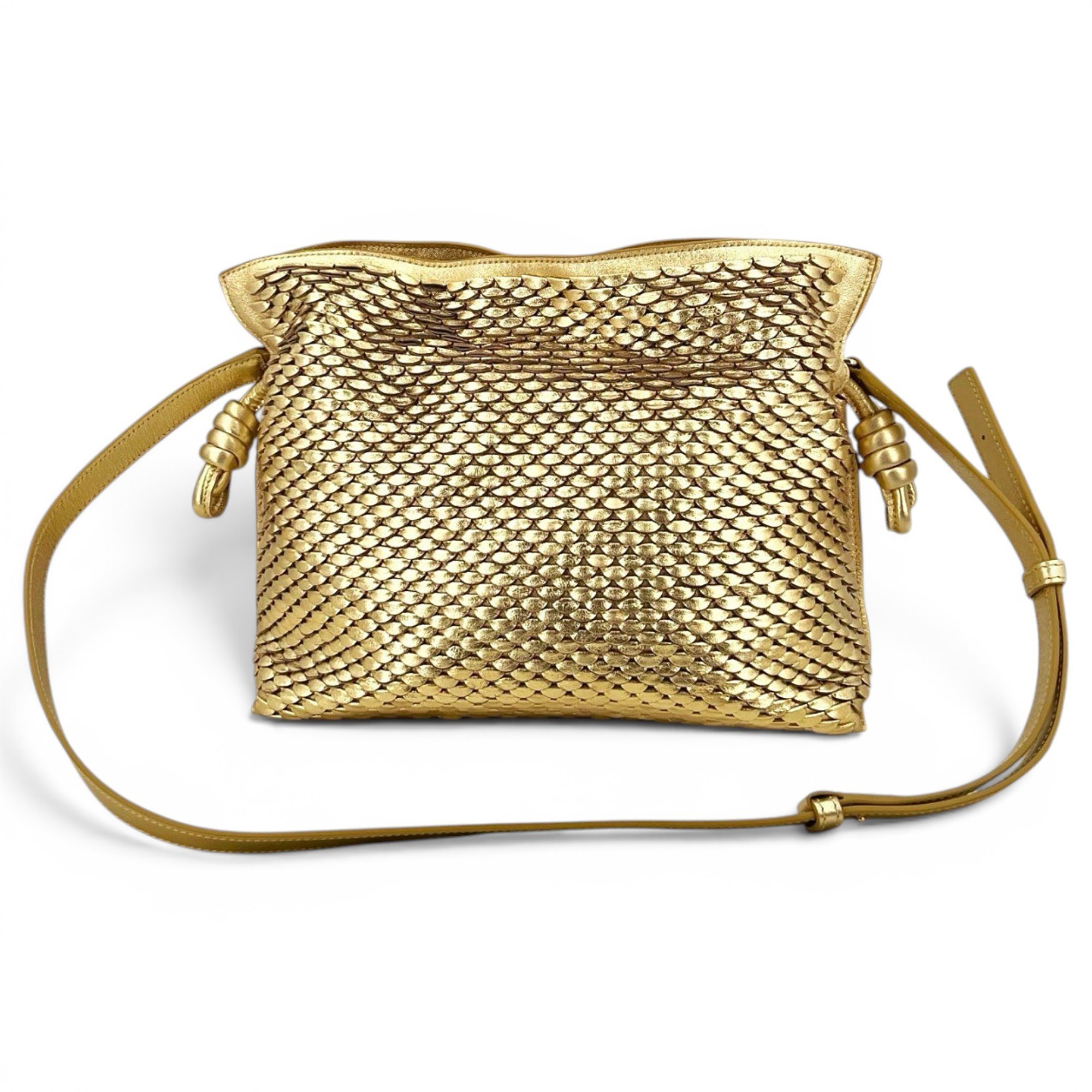 Flamenco leather crossbody bag