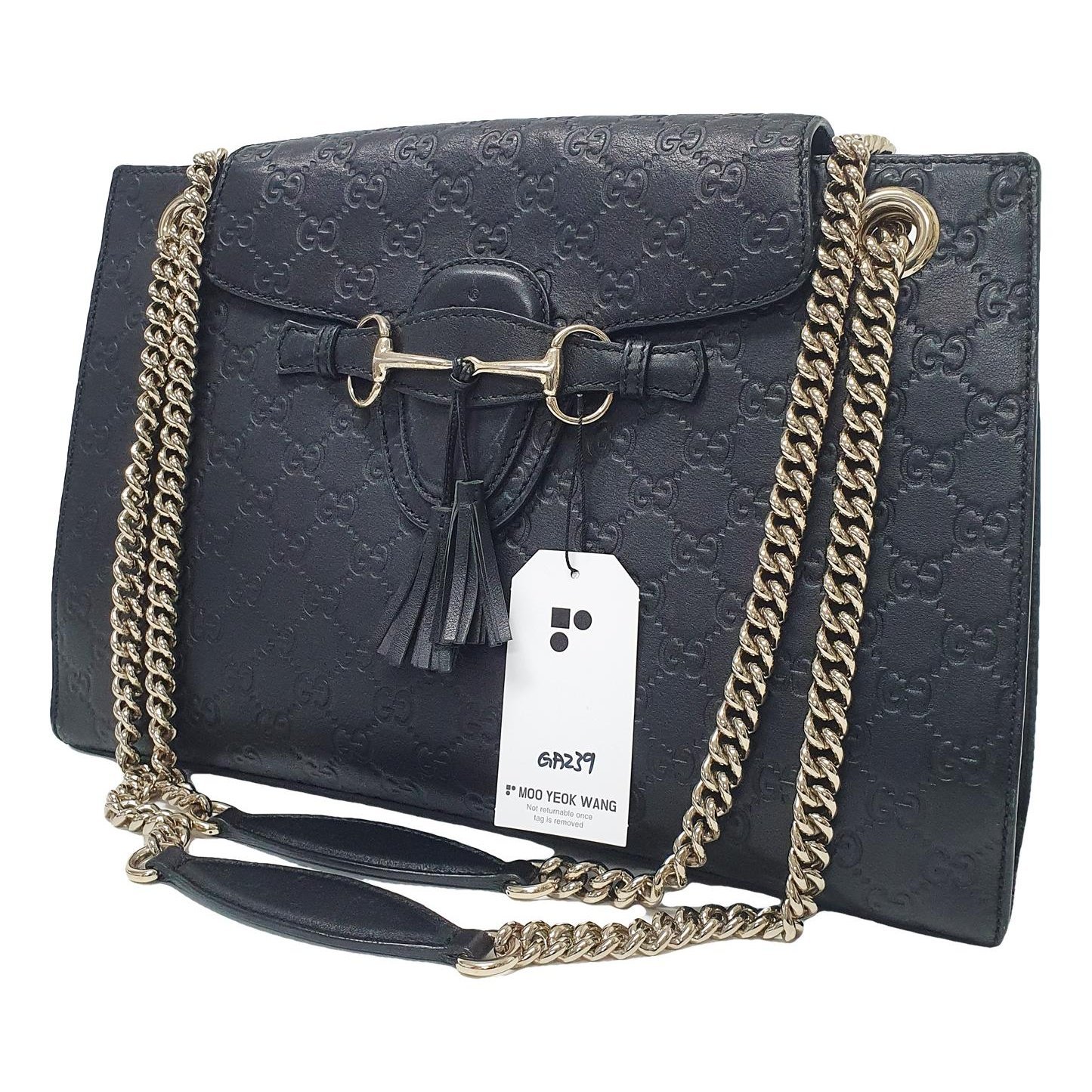 Leather handbag
