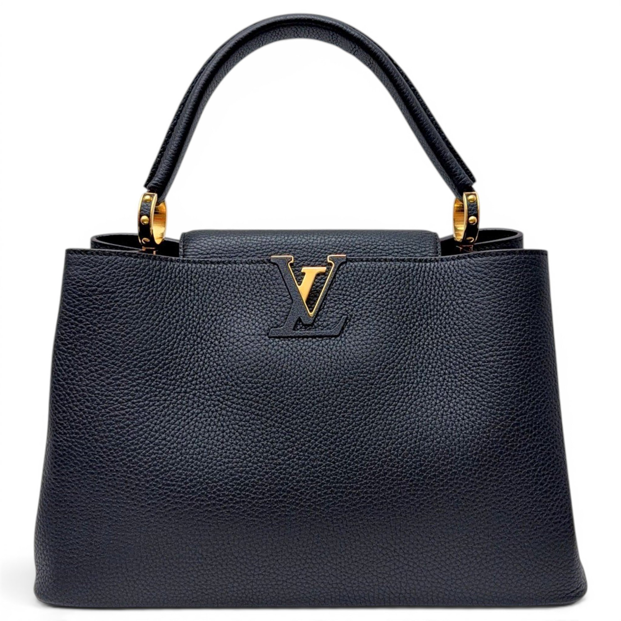Capucines leather handbag