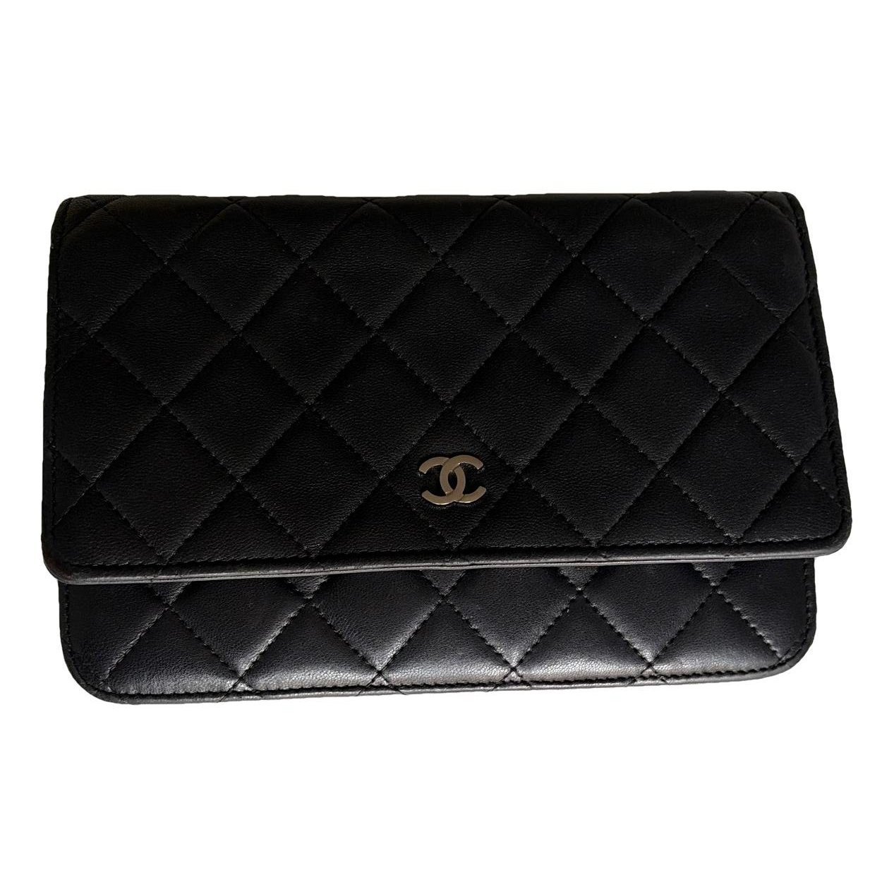 Trendy CC Wallet on Chain leather crossbody bag