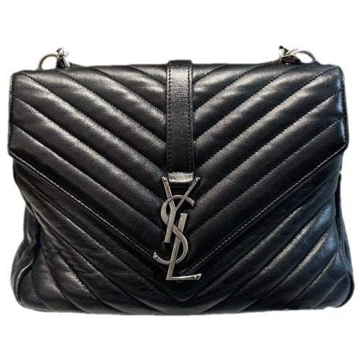 Collége monogramme leather handbag