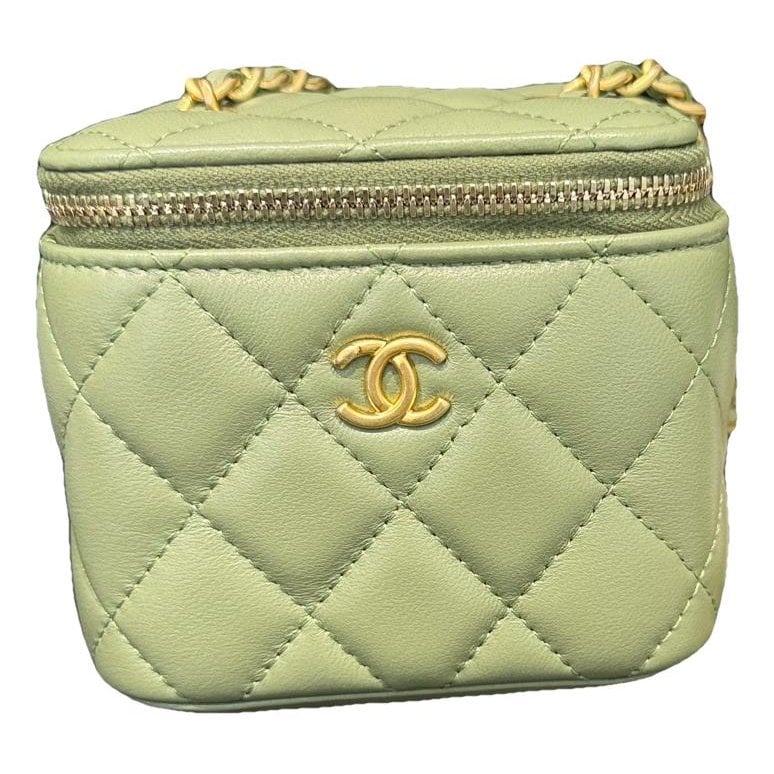 Trendy CC Vanity leather bag