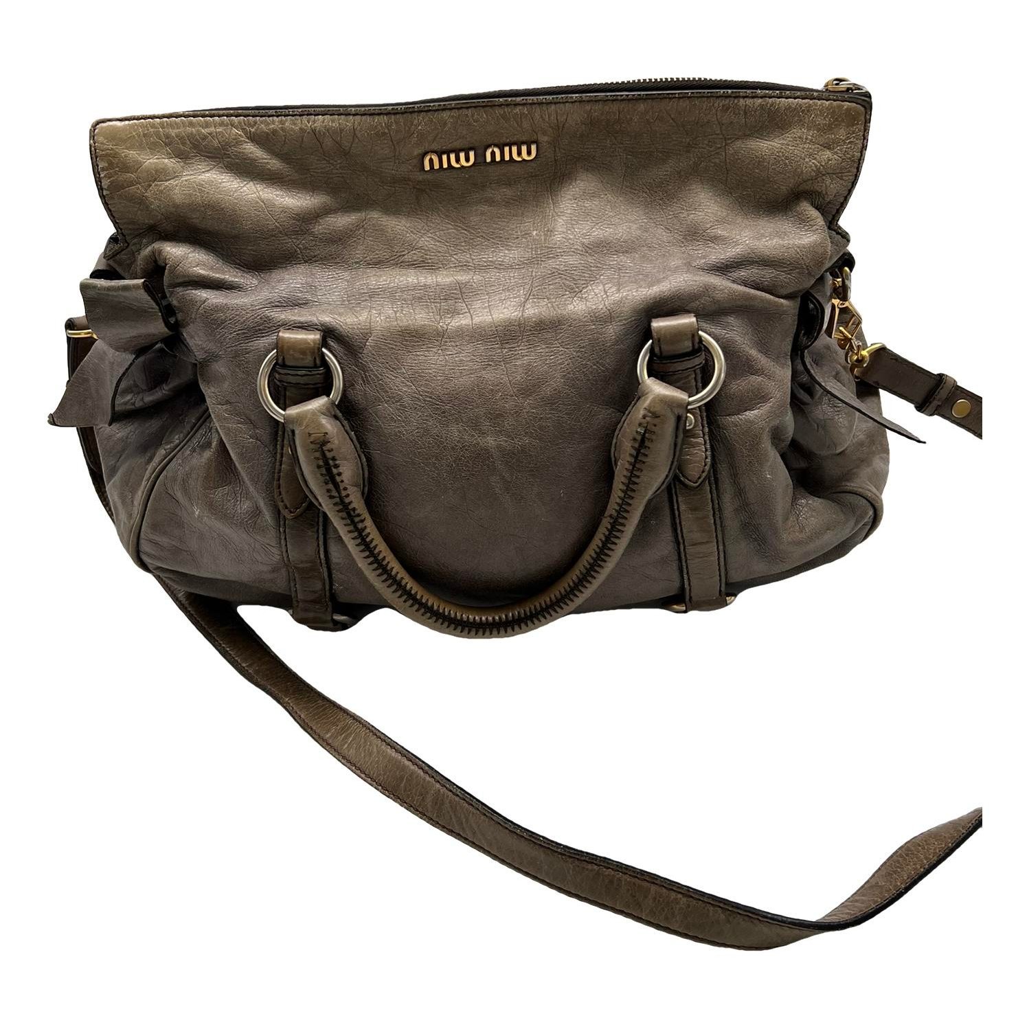 Vitello leather handbag