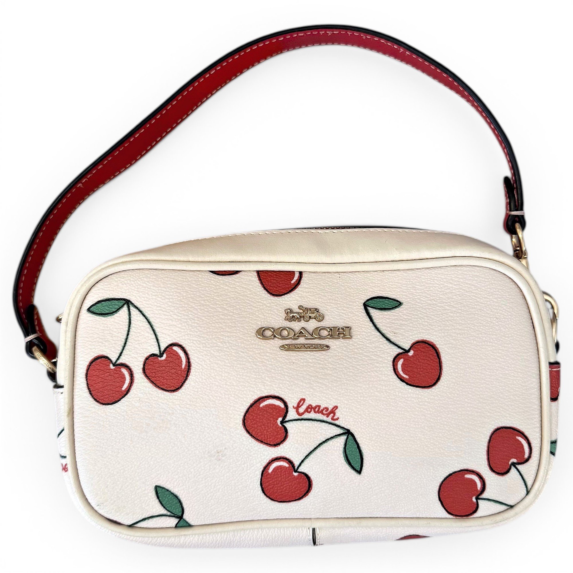 Leather handbag