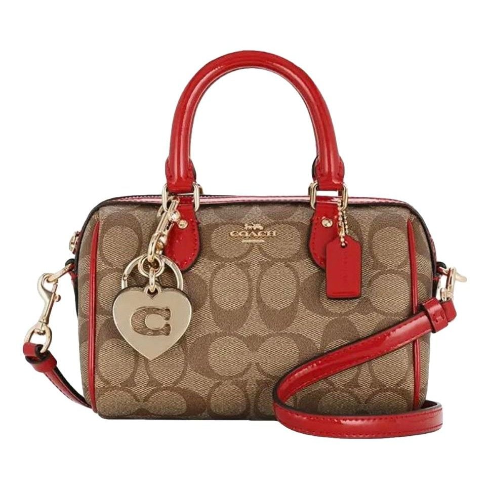 Leather crossbody bag