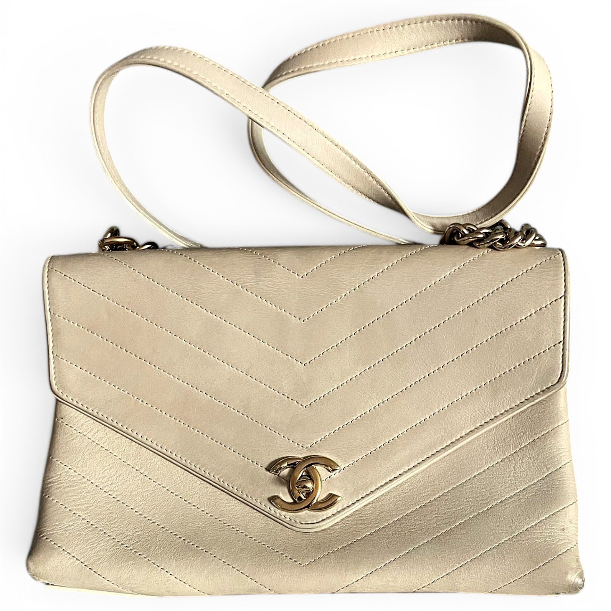 Statement leather crossbody bag