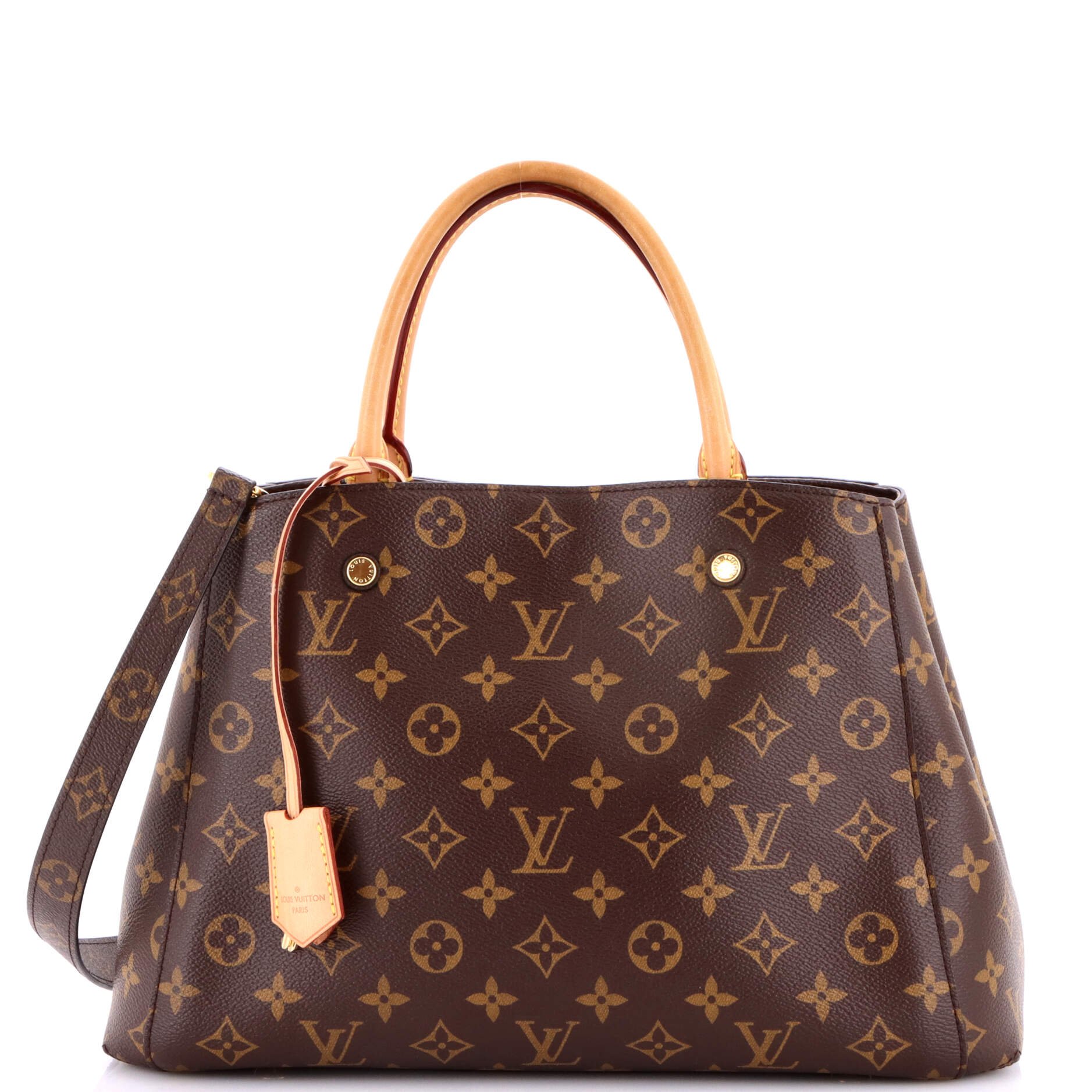 Louis Vuitton Montaigne Handbag Monogram Canvas MM