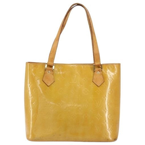 Houston patent leather handbag