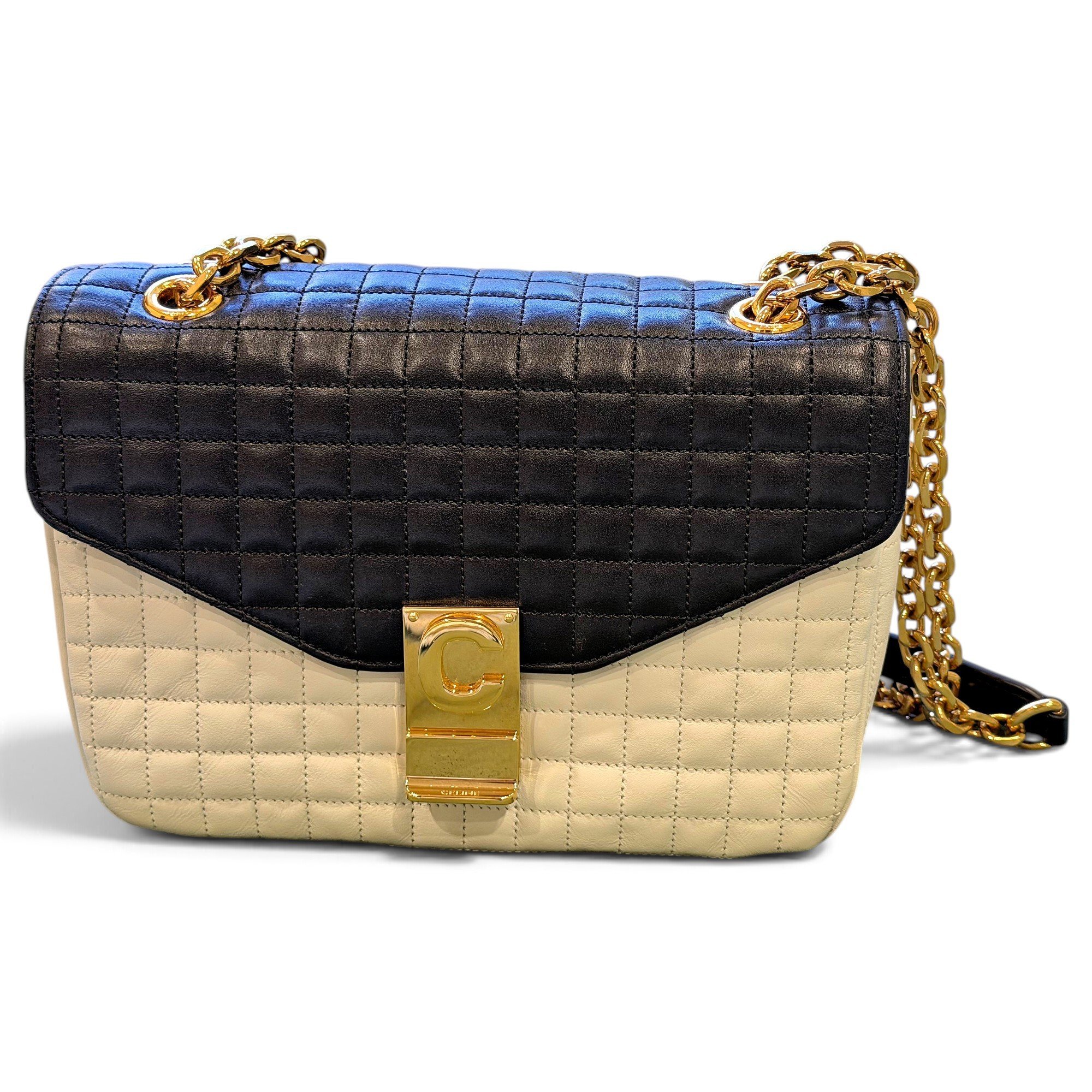 C bag leather handbag