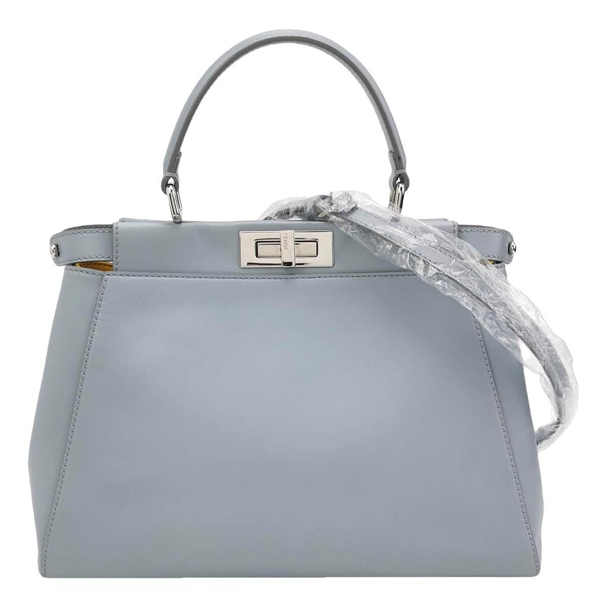 Peekaboo leather handbag