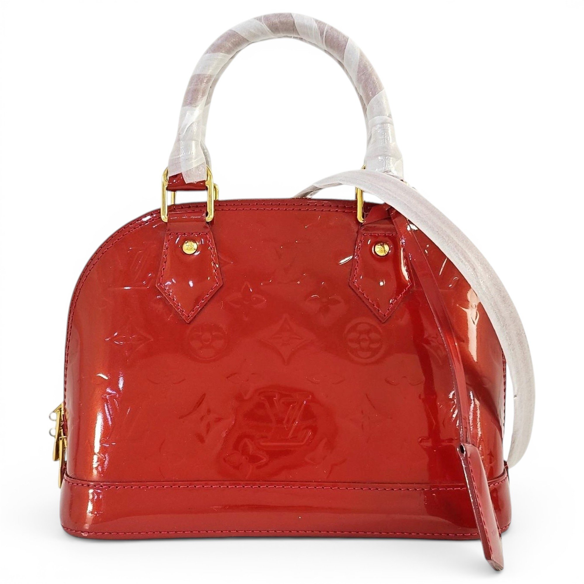 Alma patent leather handbag