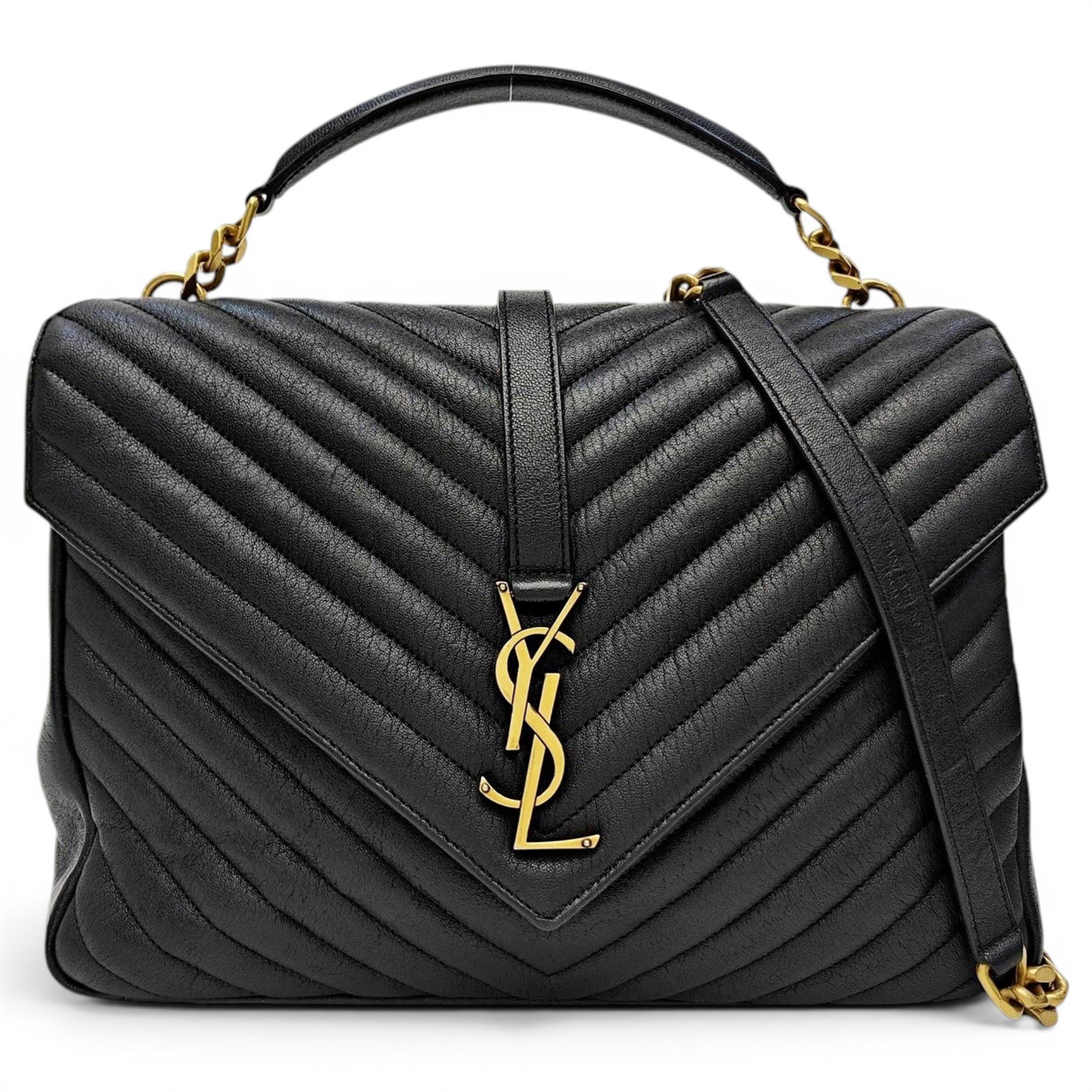 Leather handbag