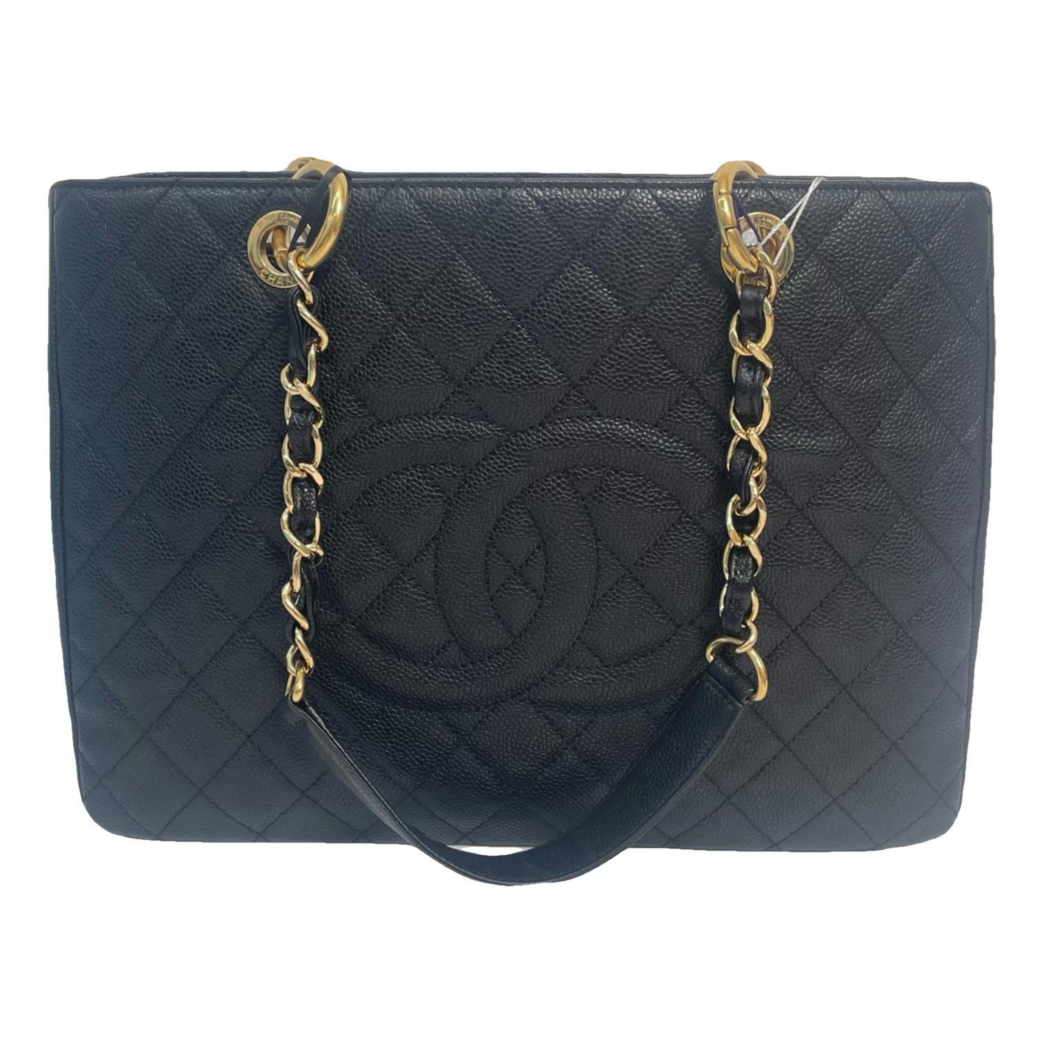 Grand shopping leather tote