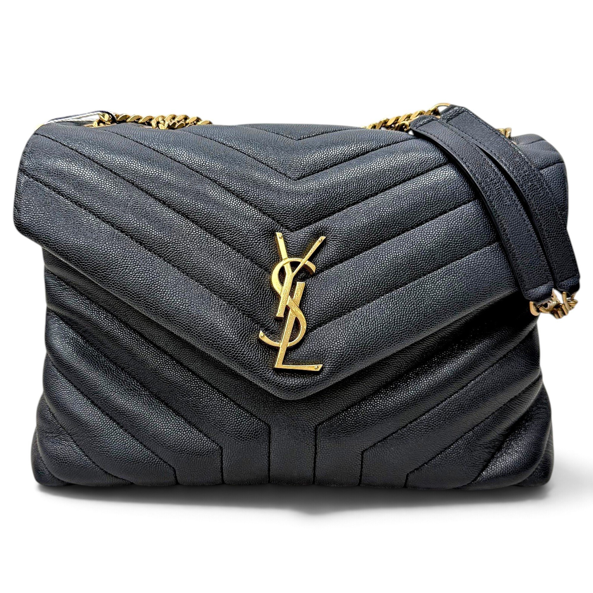 Loulou leather handbag