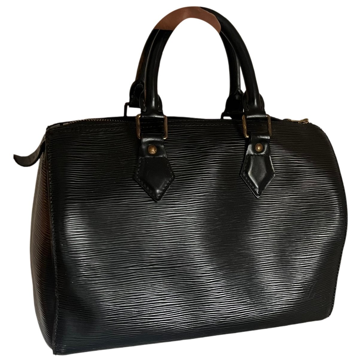 Speedy leather handbag