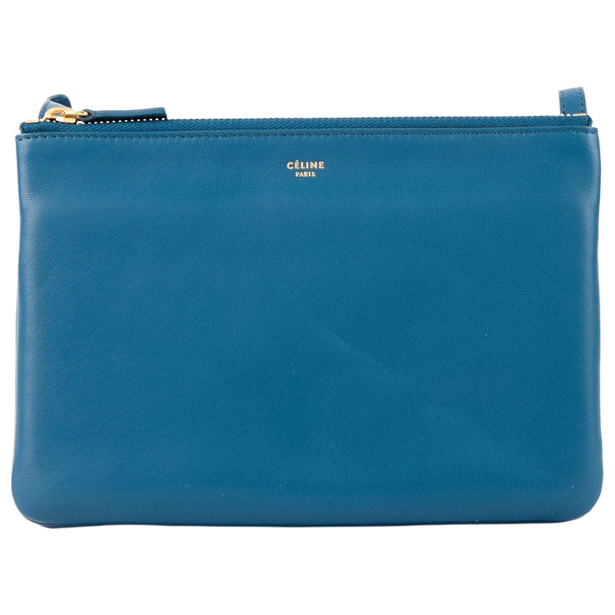 Trio leather crossbody bag